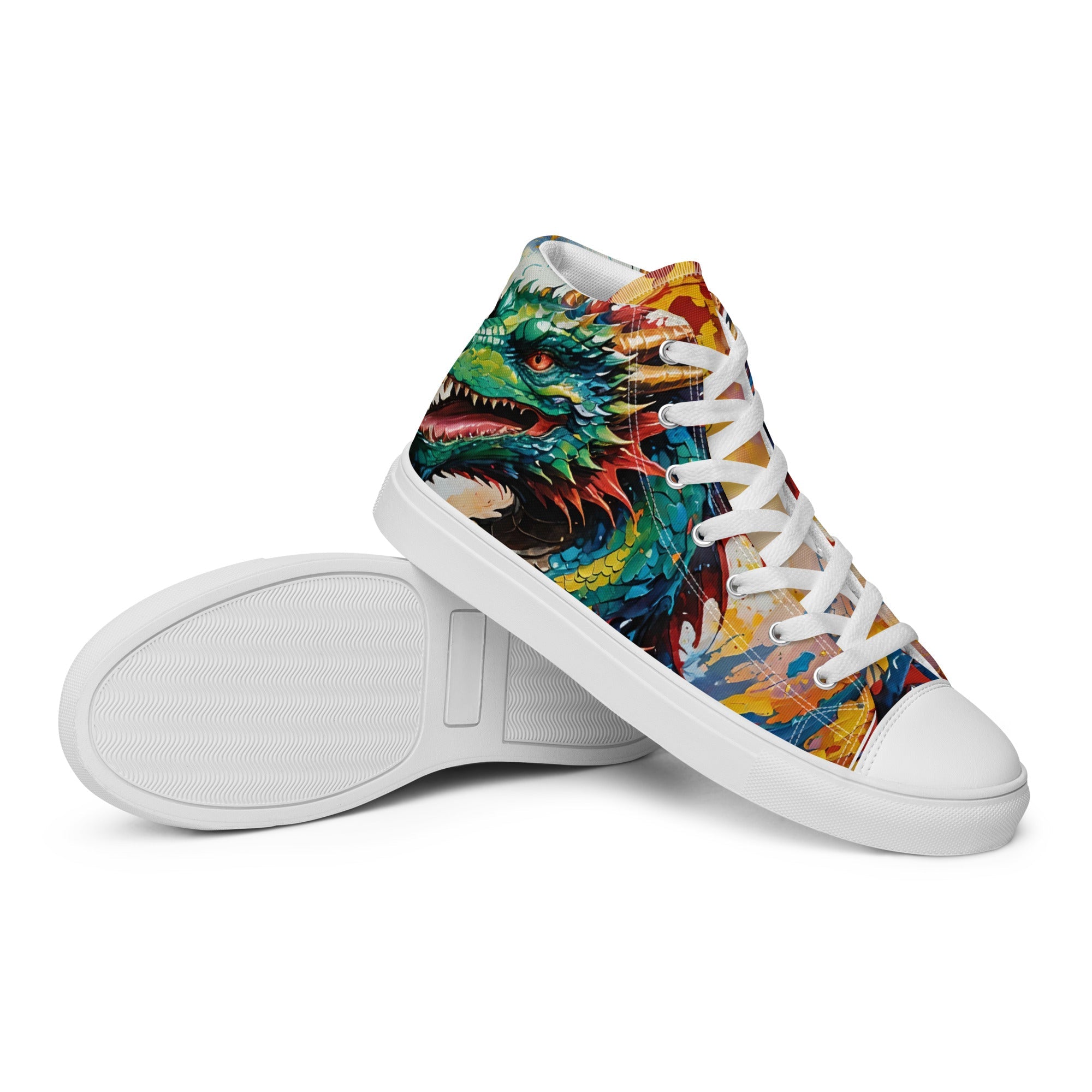 Men’s Acrylic Dragon High Top's - Fuerza Athletics