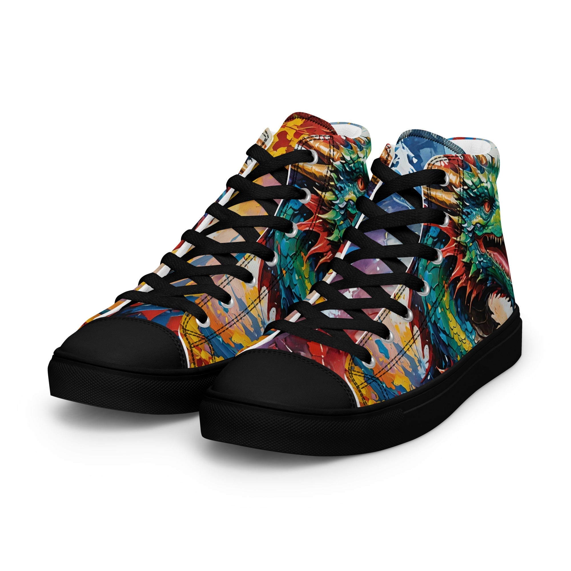 Men’s Acrylic Dragon High Top's - Fuerza Athletics