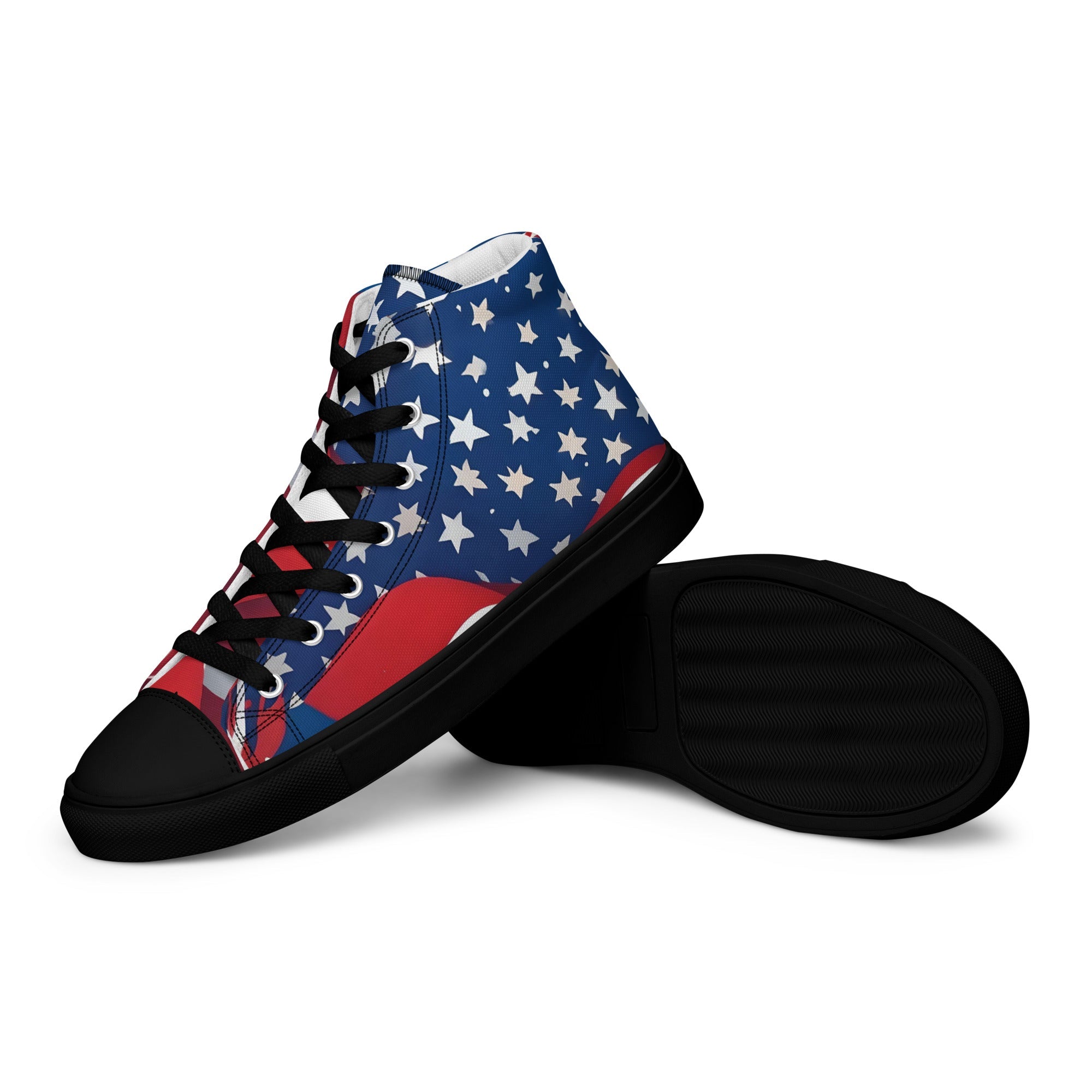 Athletic Shoe American Flag Sneakers American Flag Eagle Running