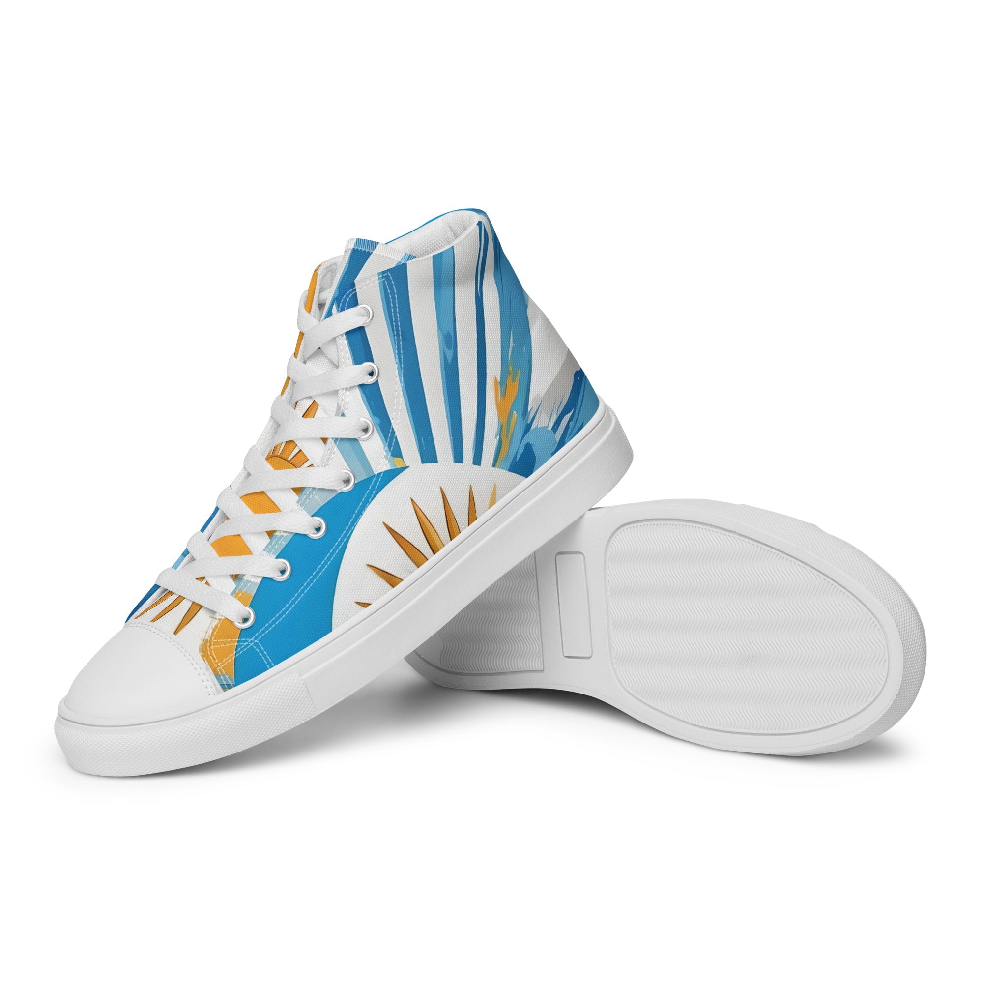 Men’s Argentina high top canvas shoes - Fuerza Athletics