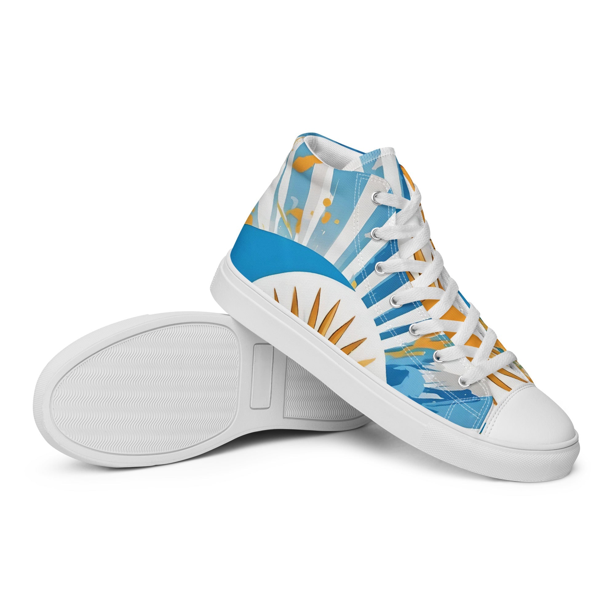 Men’s Argentina high top canvas shoes - Fuerza Athletics