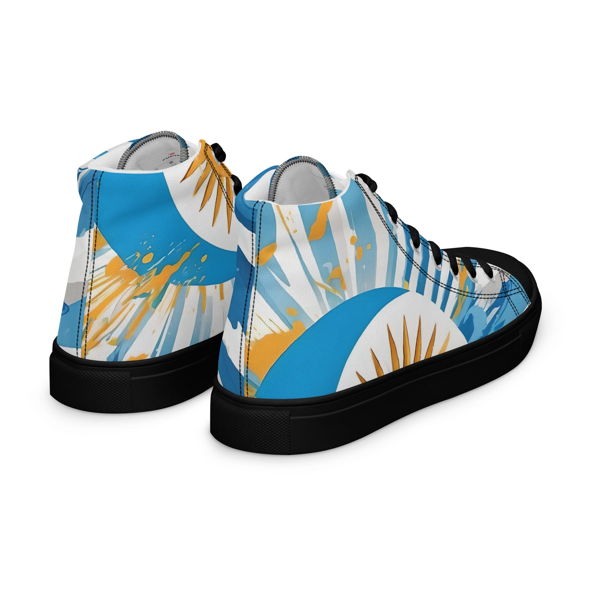 Men’s Argentina high top canvas shoes - Fuerza Athletics