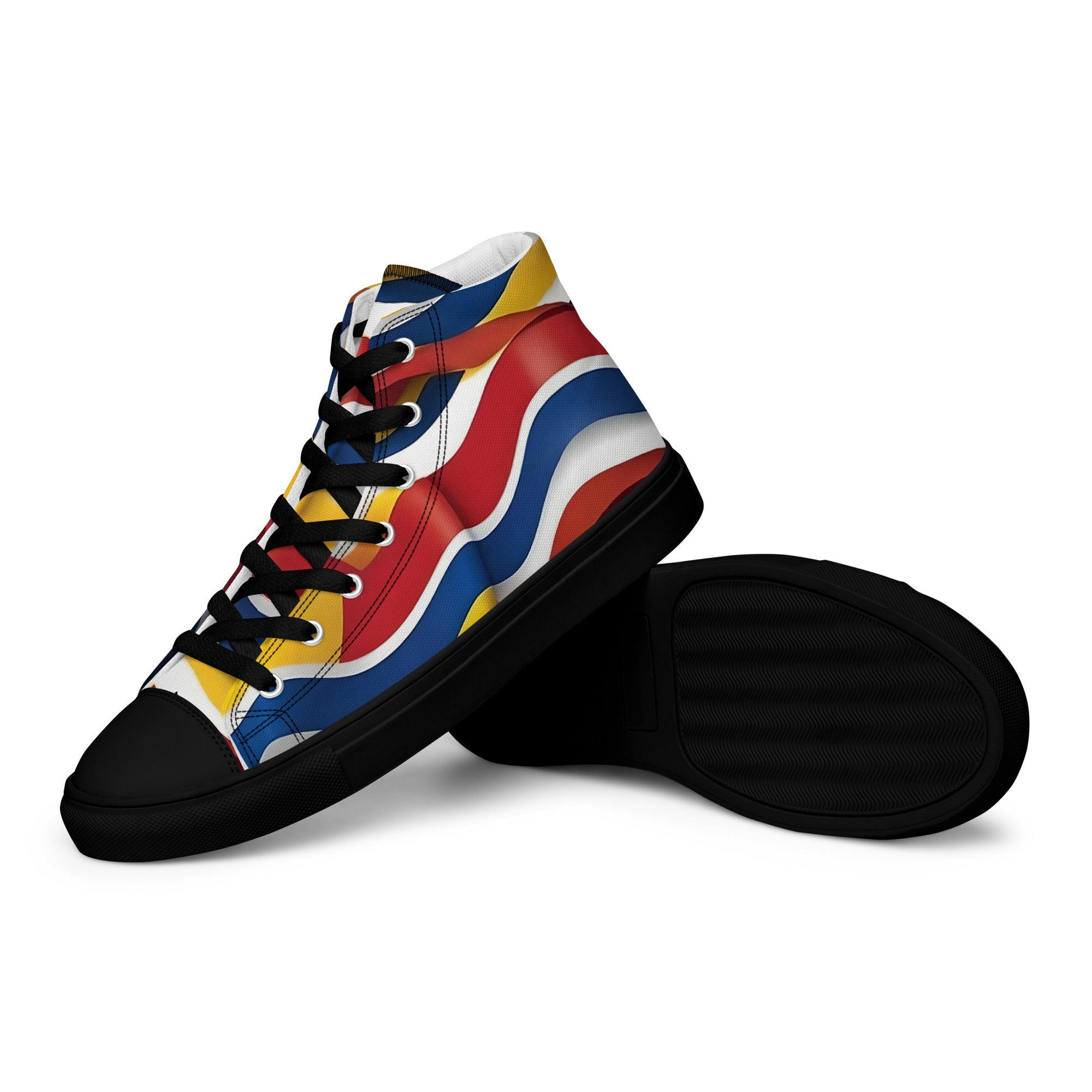 Men’s Colombian high top canvas shoes - Fuerza Athletics