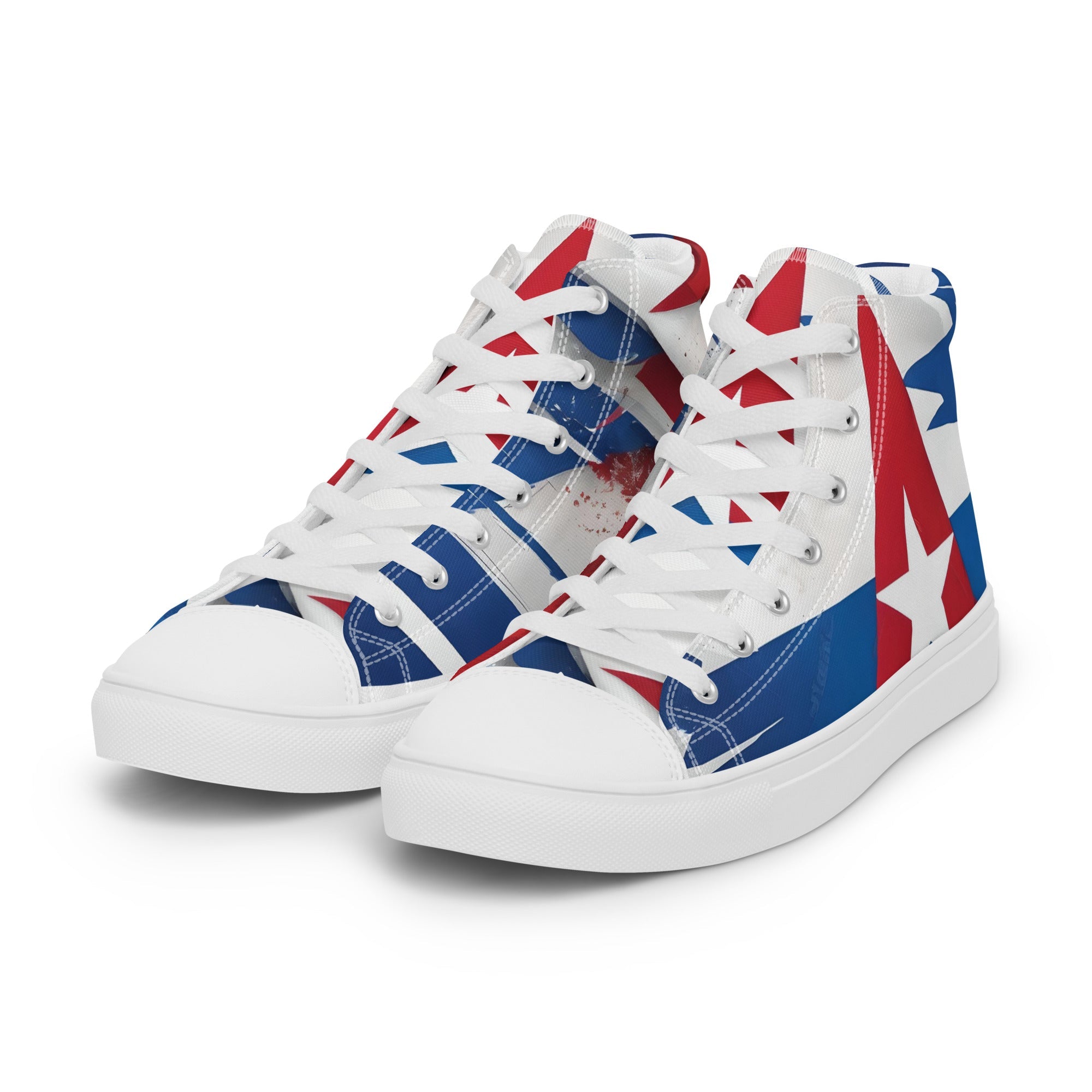 Men’s Cuba high top canvas shoes - Fuerza Athletics