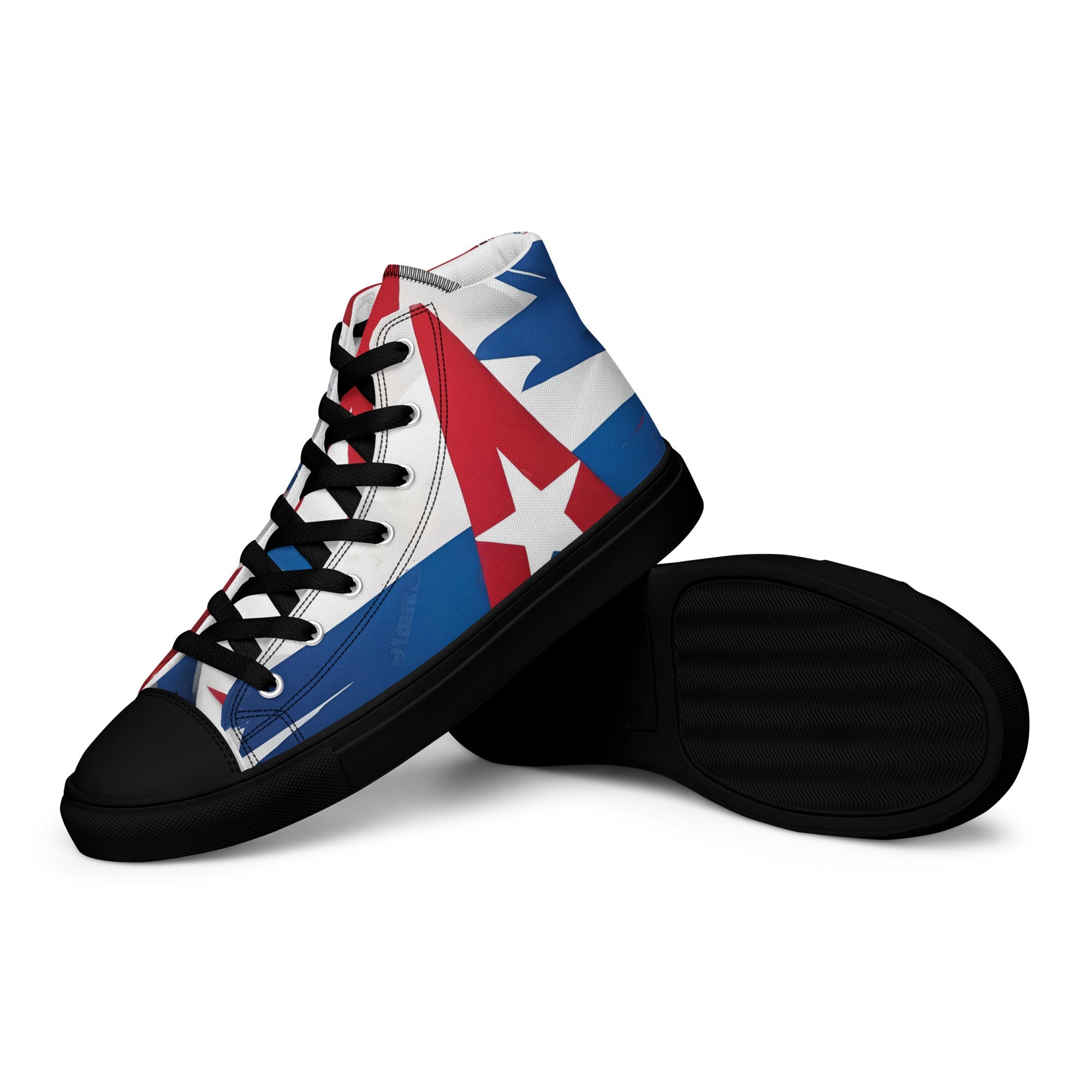 Men’s Cuba high top canvas shoes - Fuerza Athletics