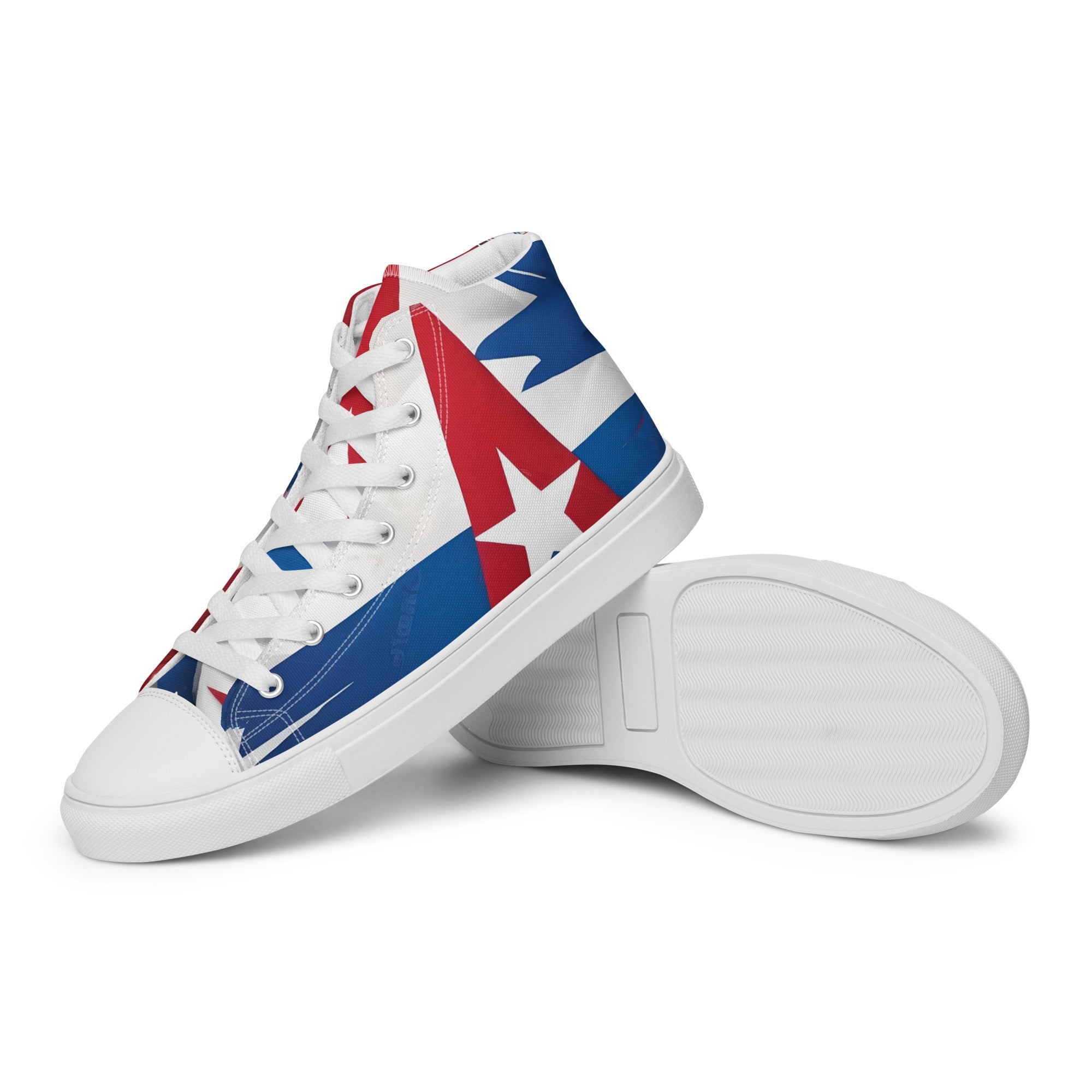 Men’s Cuba high top canvas shoes - Fuerza Athletics