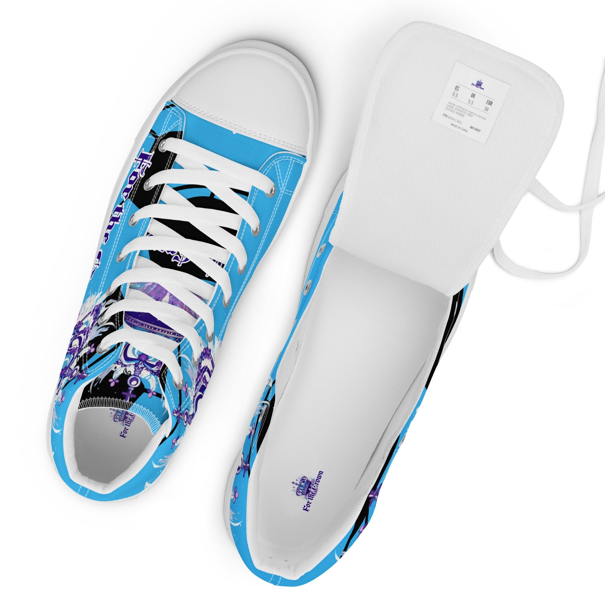 Men’s For the Crown High Tops - Fuerza Athletics