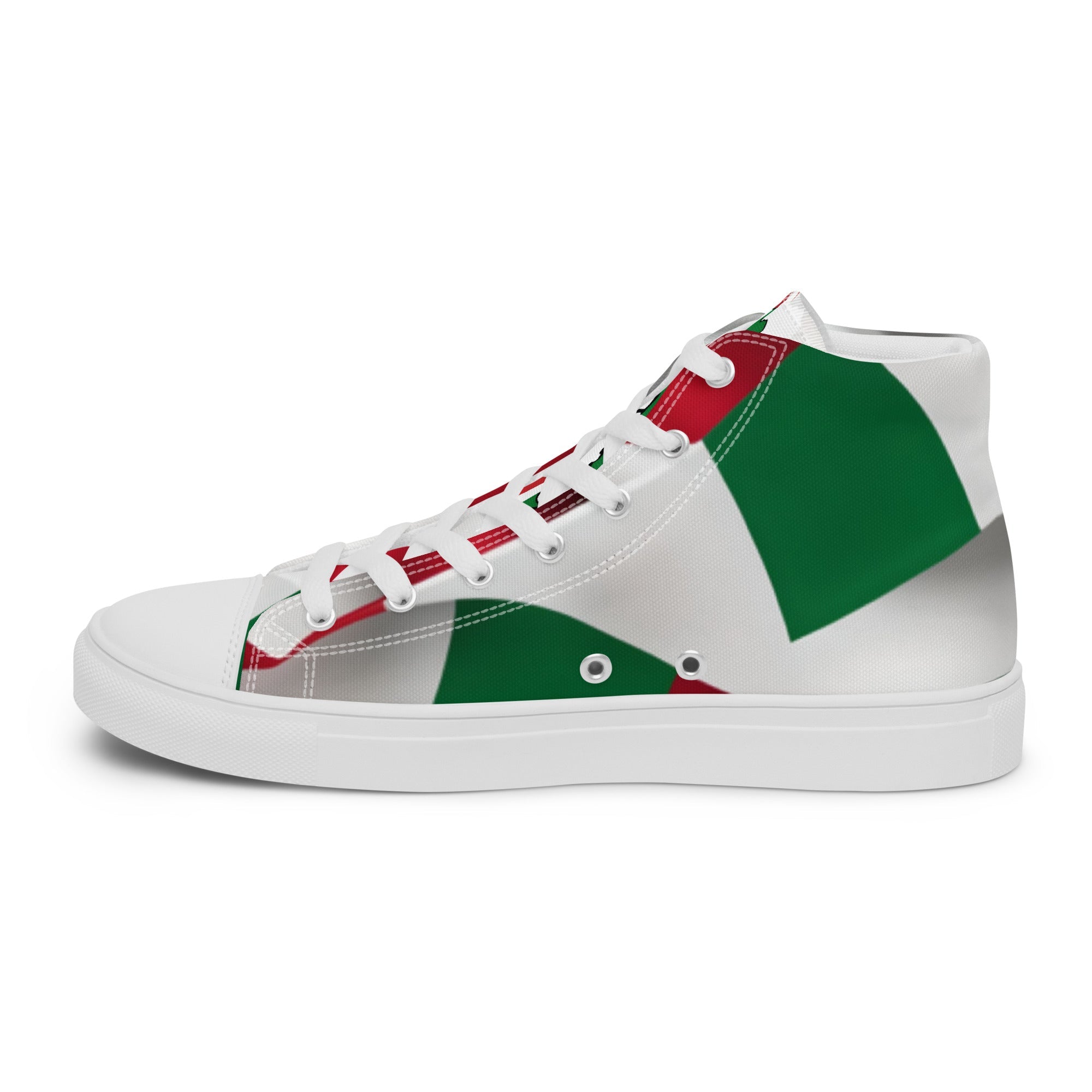 Italian flag sneakers fashion