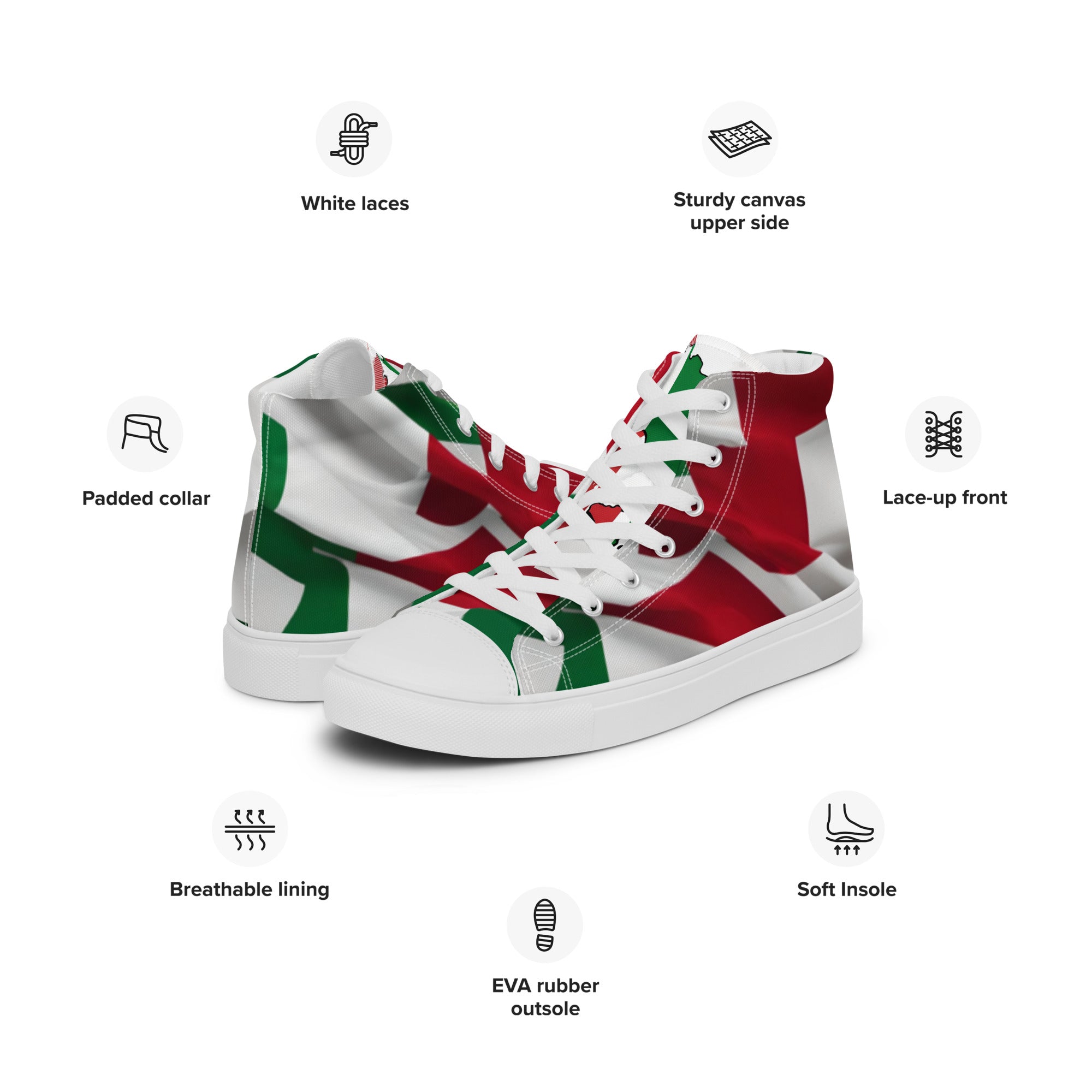 Men’s Italy High Top - Fuerza Athletics