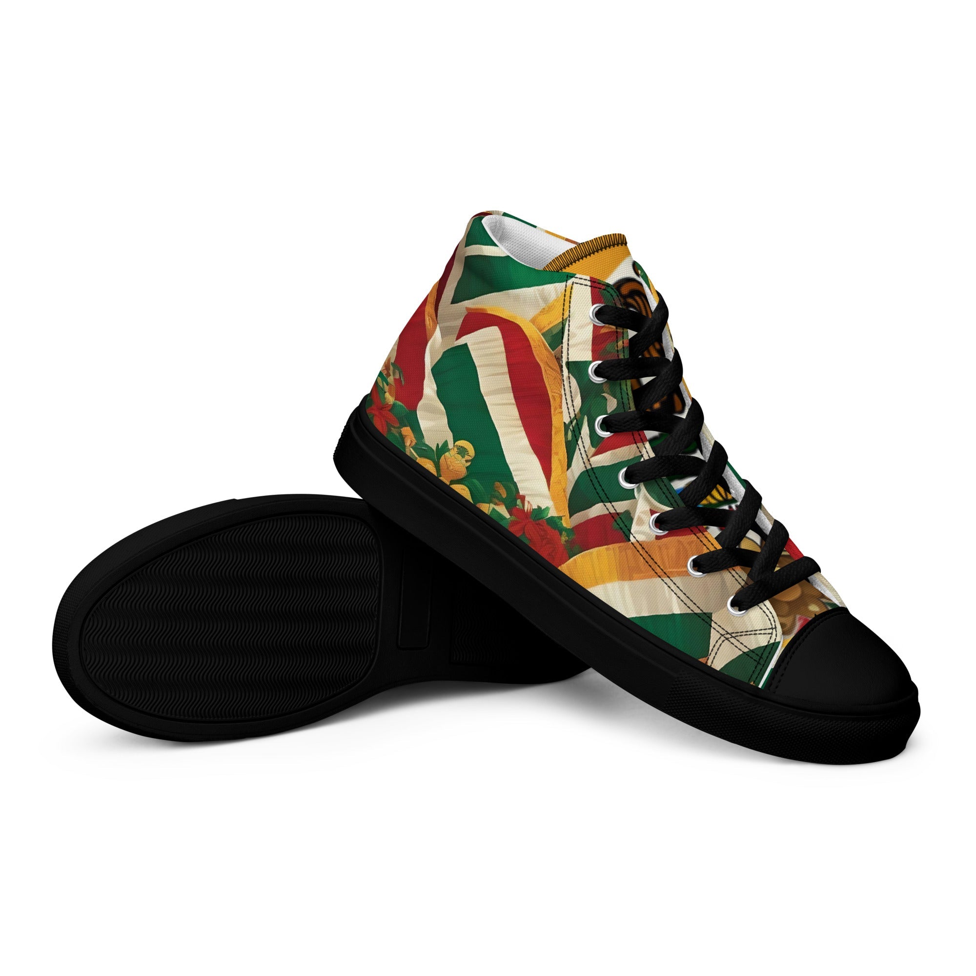 Men’s Mexico high top canvas shoes - Fuerza Athletics