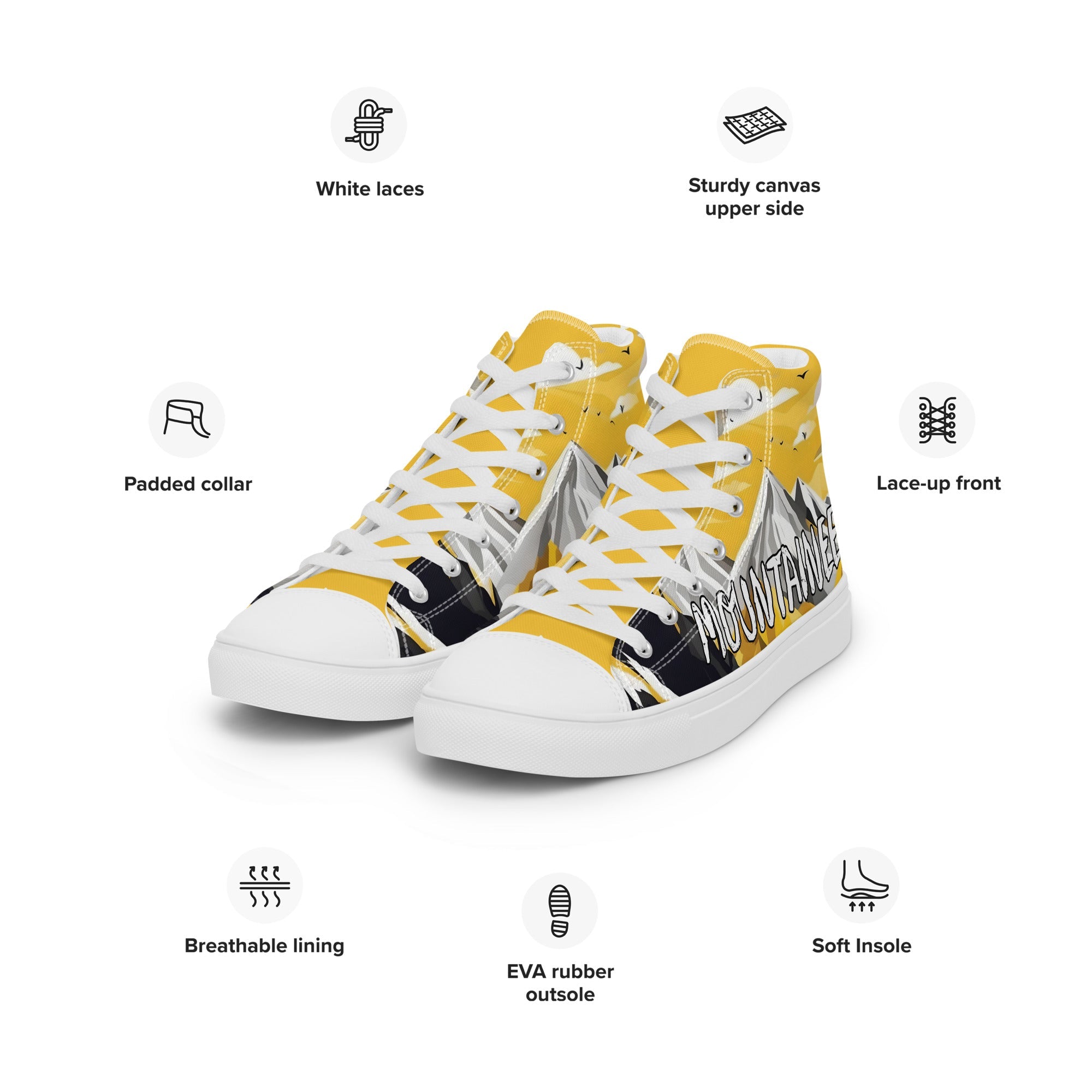 Men’s Mountaineers high top - Fuerza Athletics