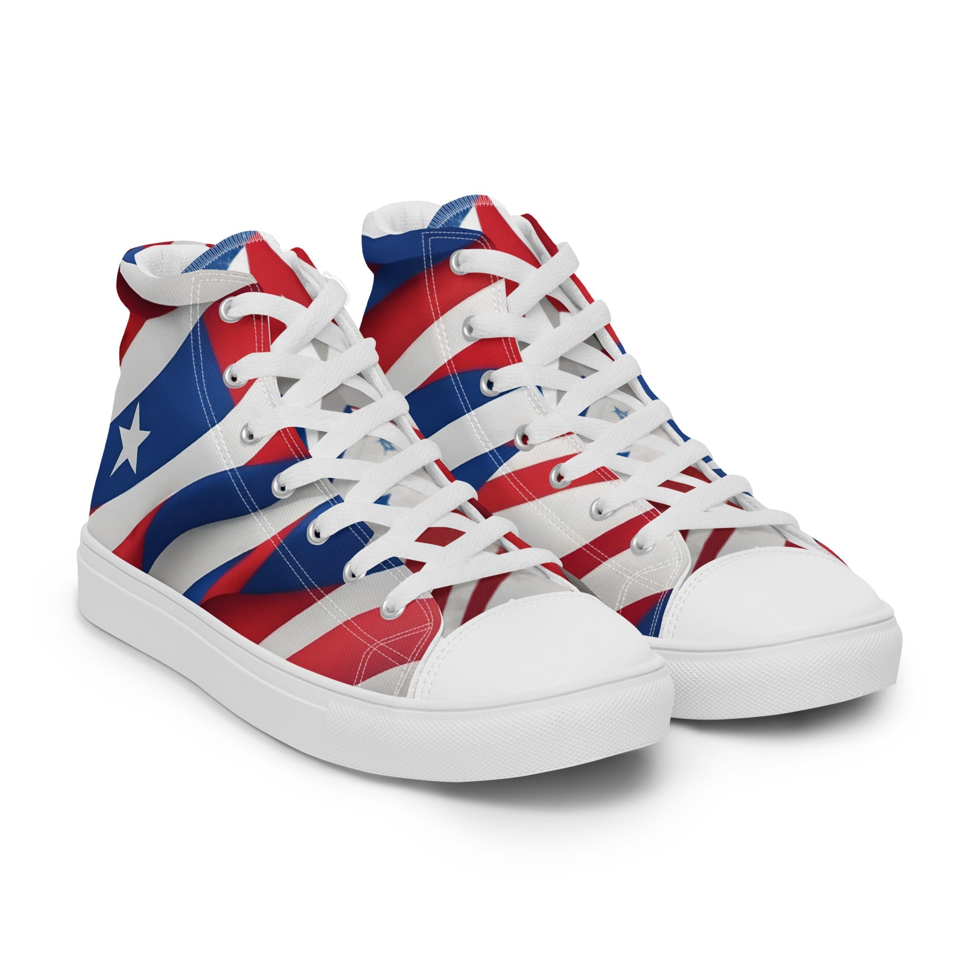 Men’s Puerto Rico high top canvas shoes - Fuerza Athletics