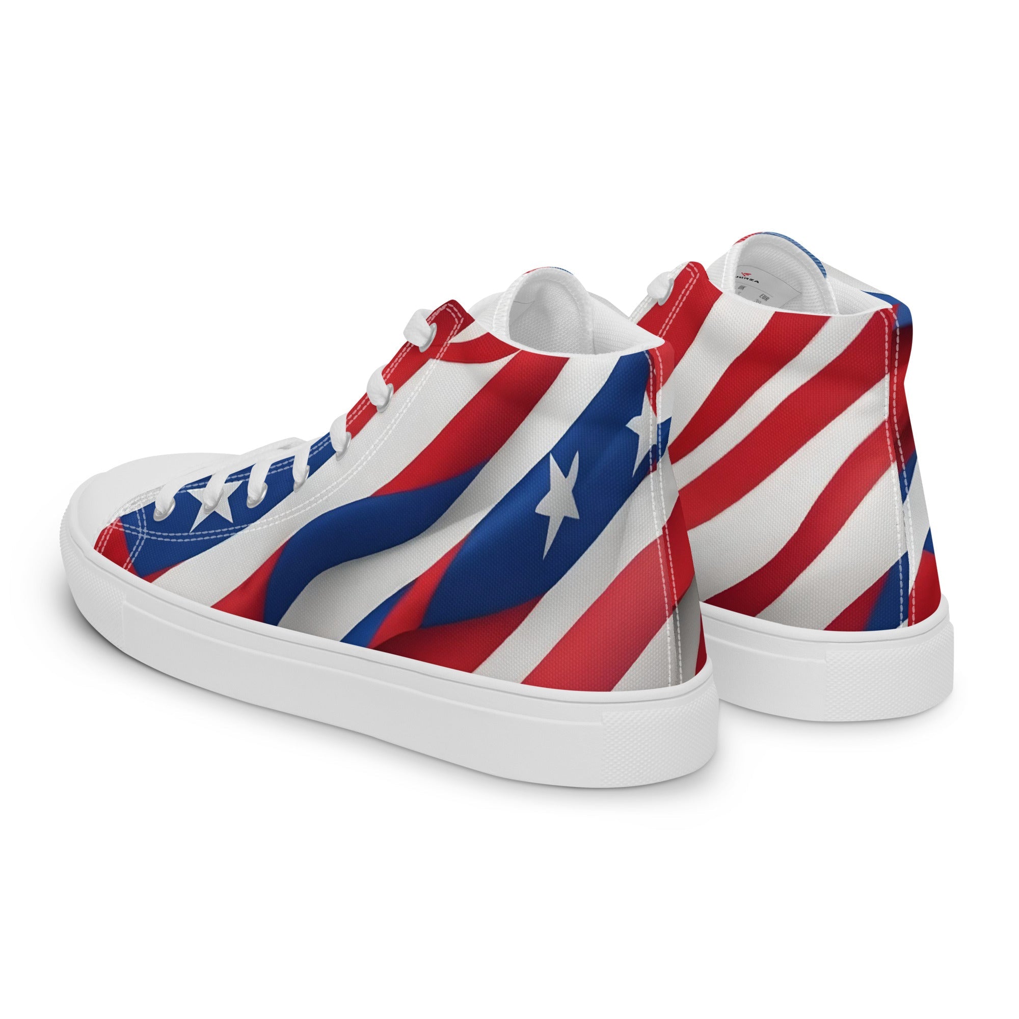 Men’s Puerto Rico high top canvas shoes - Fuerza Athletics