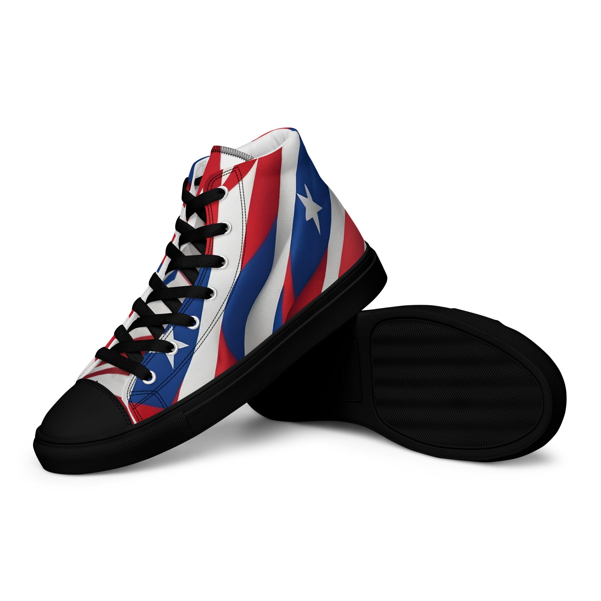 Men’s Puerto Rico high top canvas shoes - Fuerza Athletics