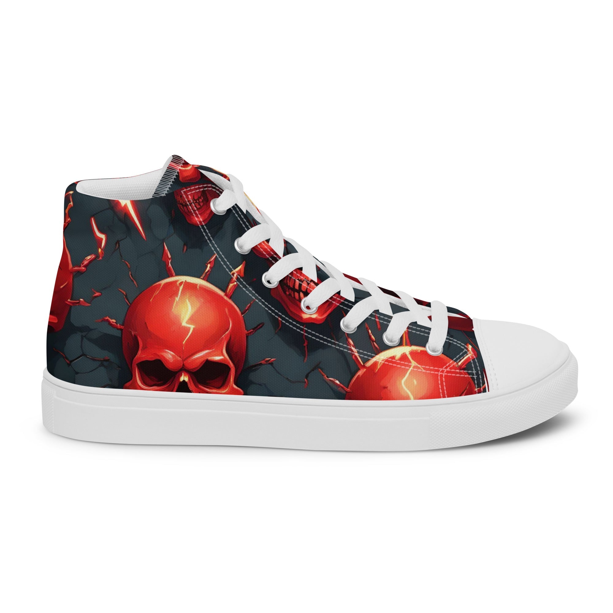 Men’s Skulls High Top - Fuerza Athletics