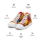 Men’s Spain high top canvas shoes - Fuerza Athletics