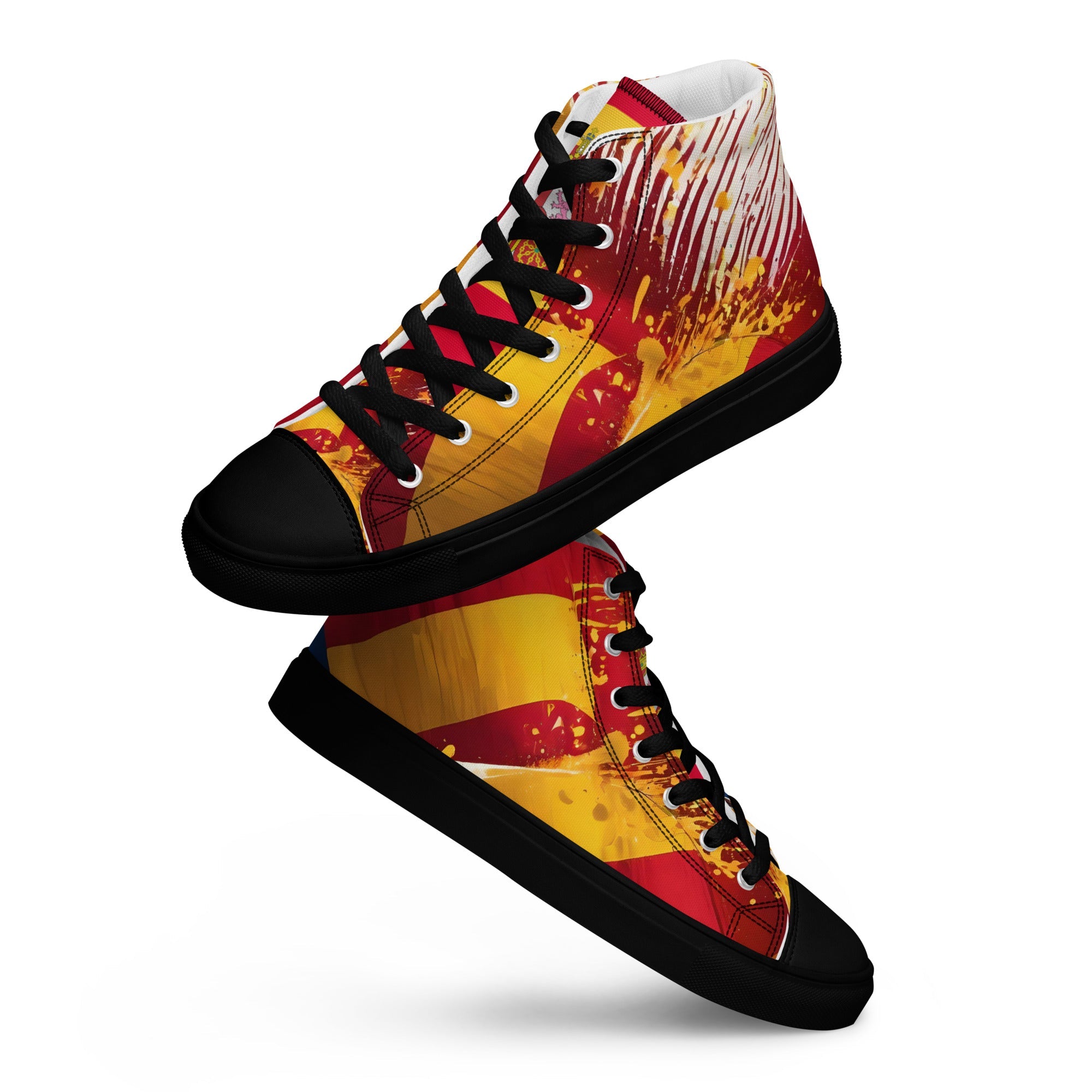 Men’s Spain high top canvas shoes - Fuerza Athletics