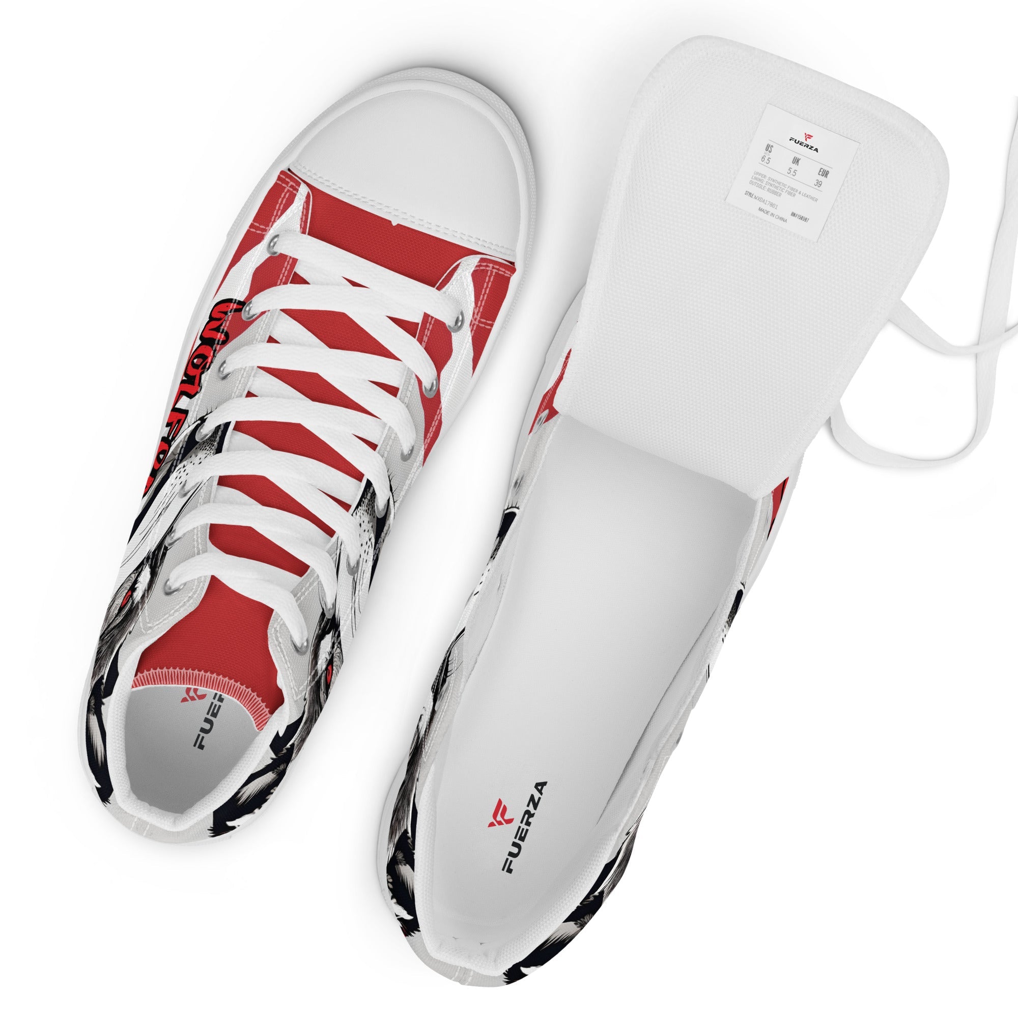 Men’s Wolfpack high top - Fuerza Athletics
