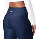 Navy Flare leggings - Fuerza Athletics