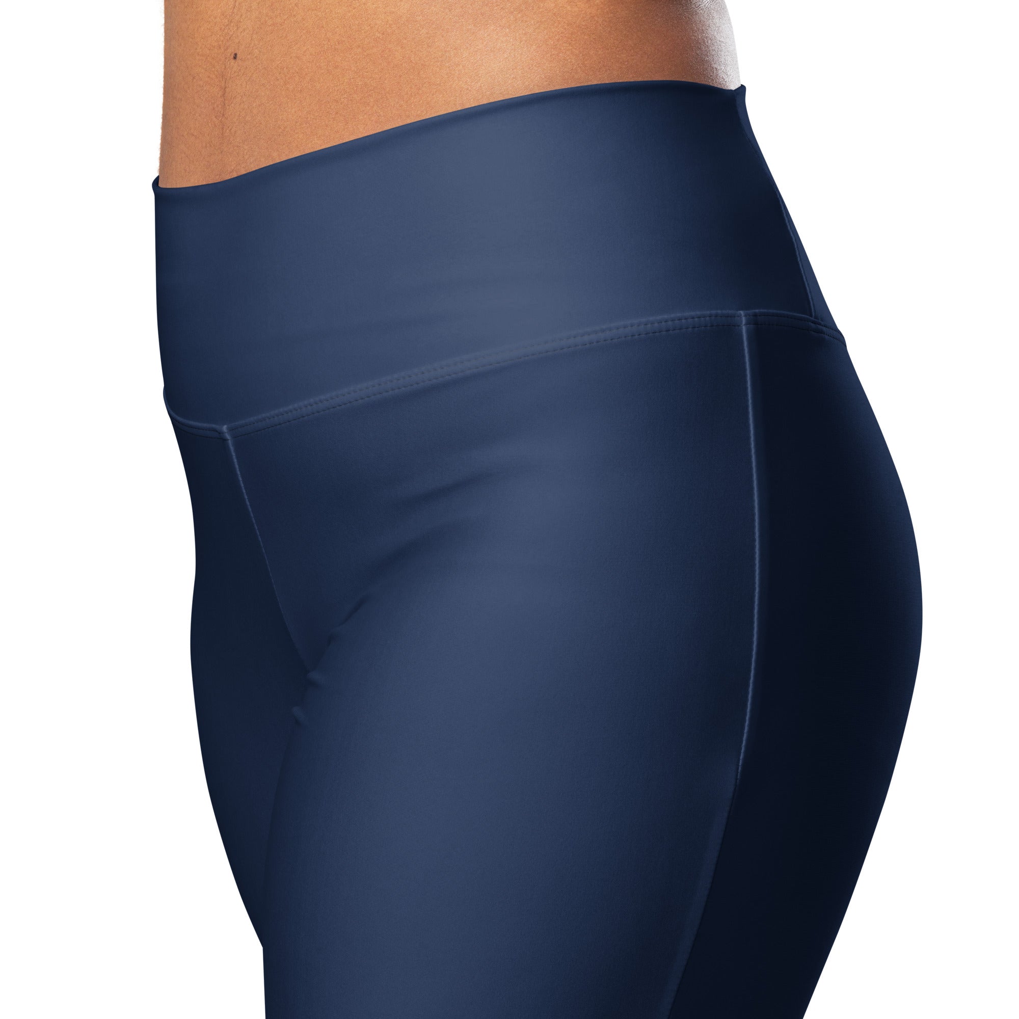 Navy Flare leggings - Fuerza Athletics