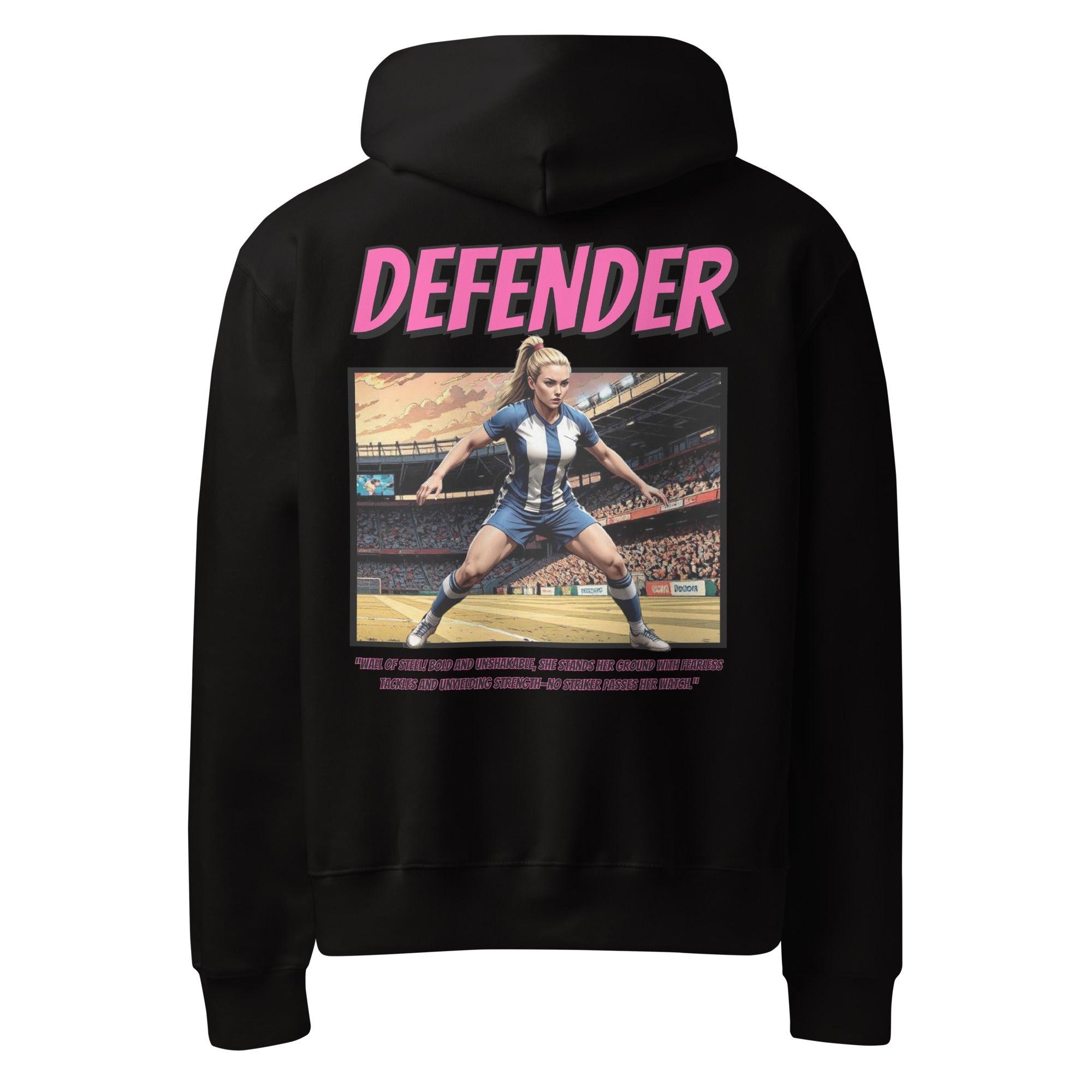 Oversized Defender Hoodie - Fuerza Athletics