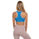 Padded Sports Bra Blue - Fuerza Athletics