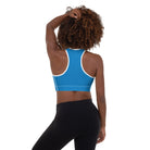 Padded Sports Bra Blue - Fuerza Athletics