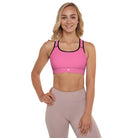 Padded Sports Bra Pink - Fuerza Athletics