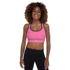 Padded Sports Bra Pink - Fuerza Athletics