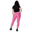 Pink Leggings with pockets - Fuerza Athletics