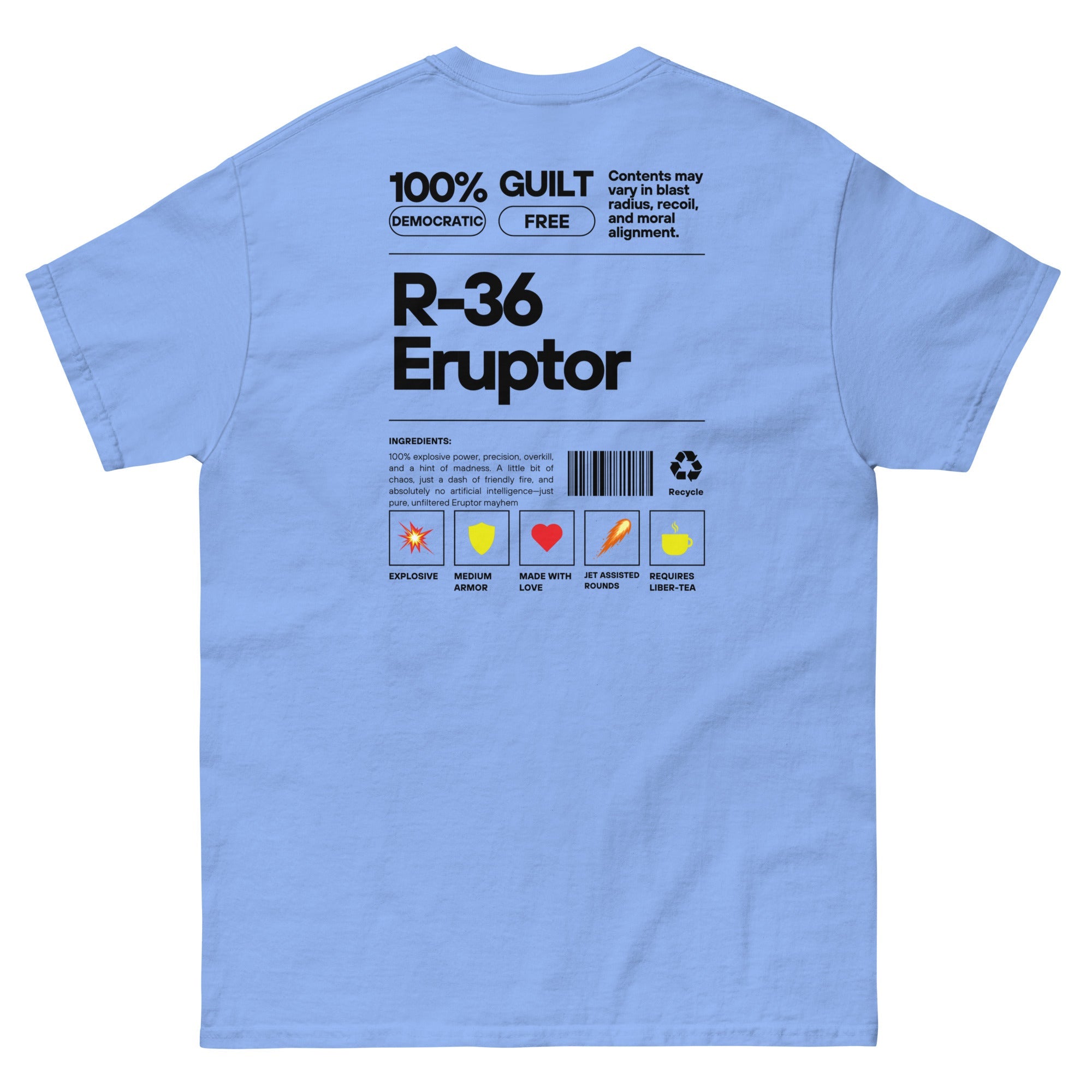 R - 36 Eruptor T-Shirt - Fuerza Athletics