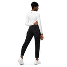 Recycled long - sleeve crop top - Fuerza Athletics