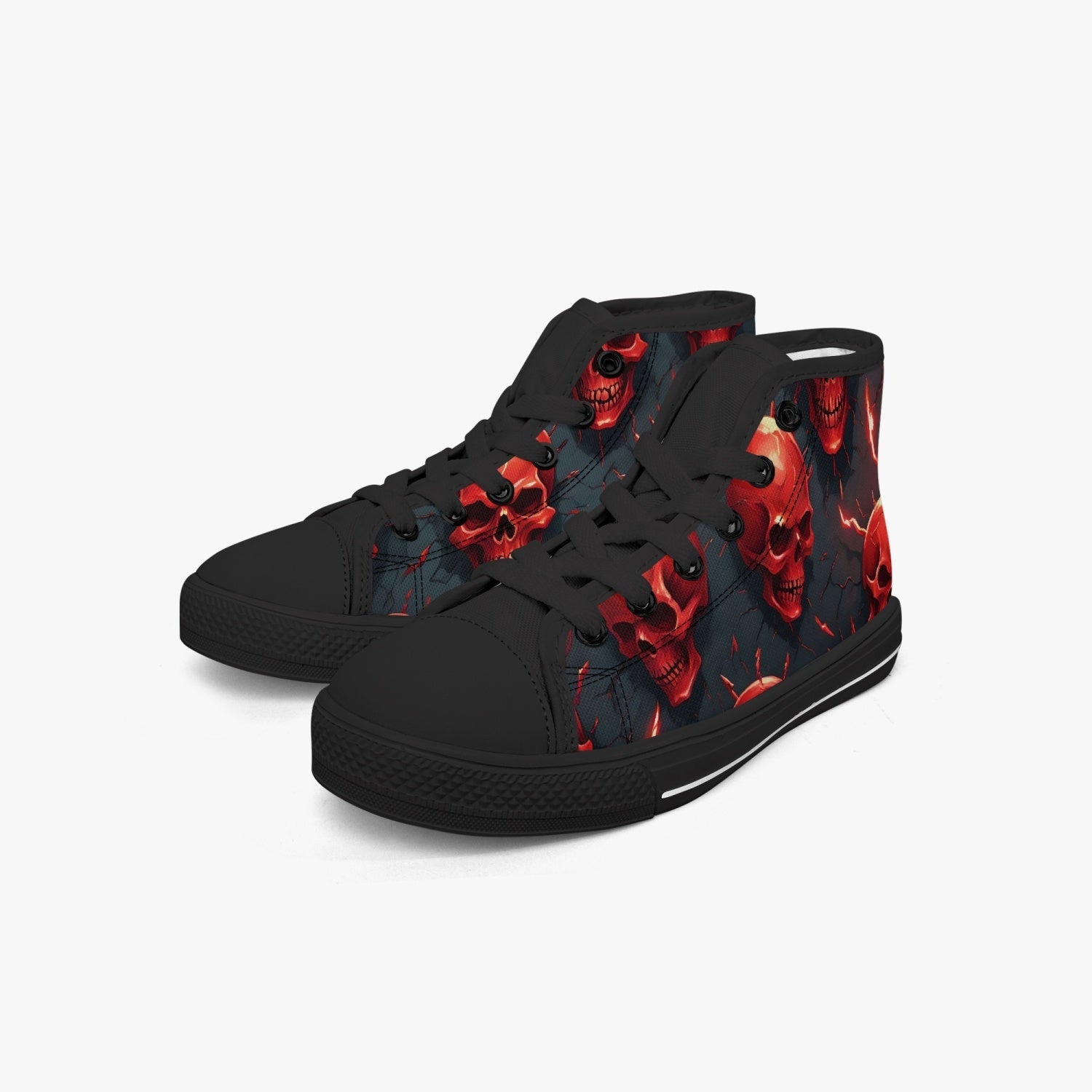 Red Skull High - Top - Fuerza Athletics