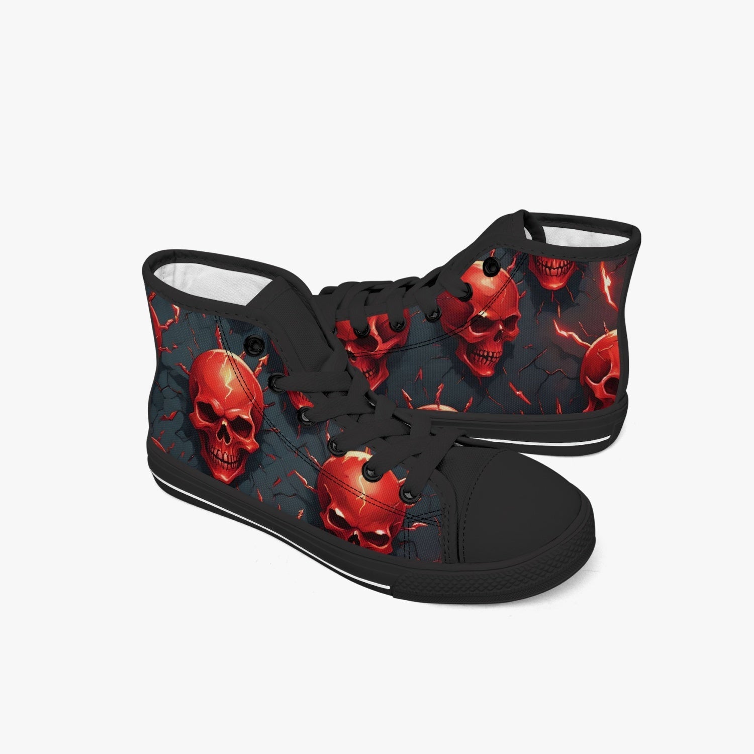 Red Skull High - Top - Fuerza Athletics