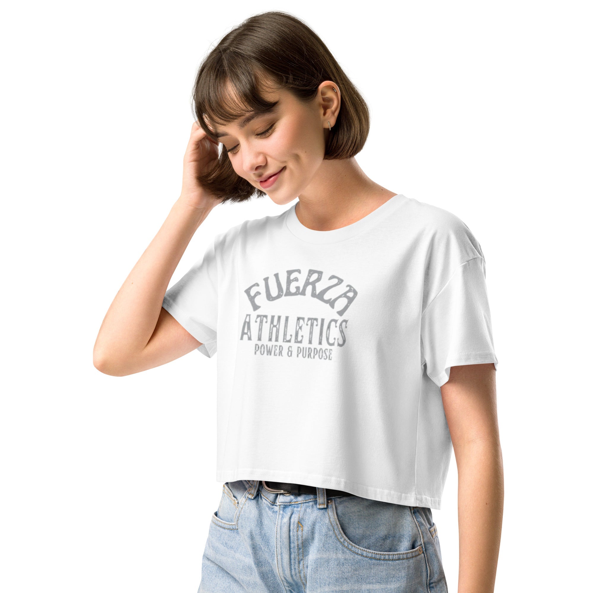 Retro Crop Top - Fuerza Athletics