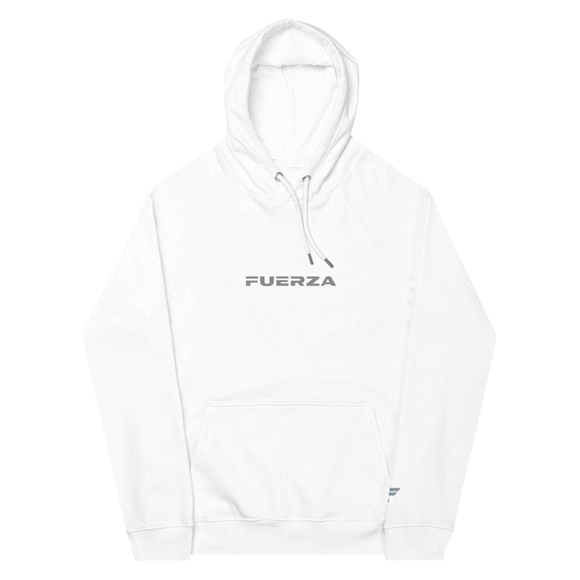 Unisex eco raglan hoodie - Fuerza Athletics