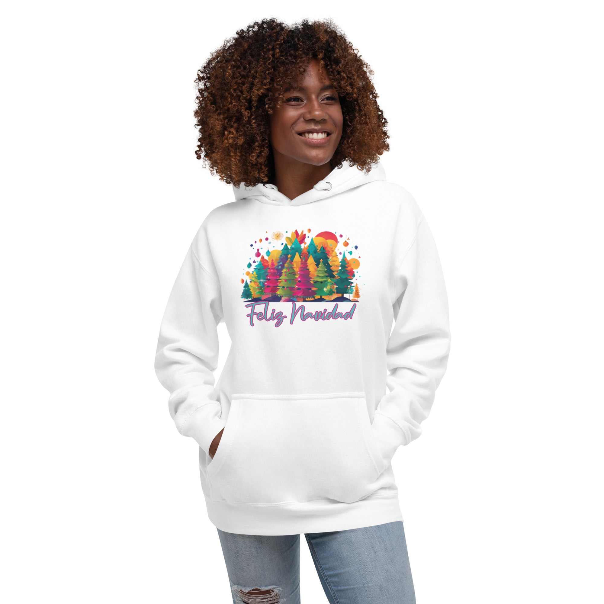 Feliz Navidad Hoodie - Fuerza Athletics