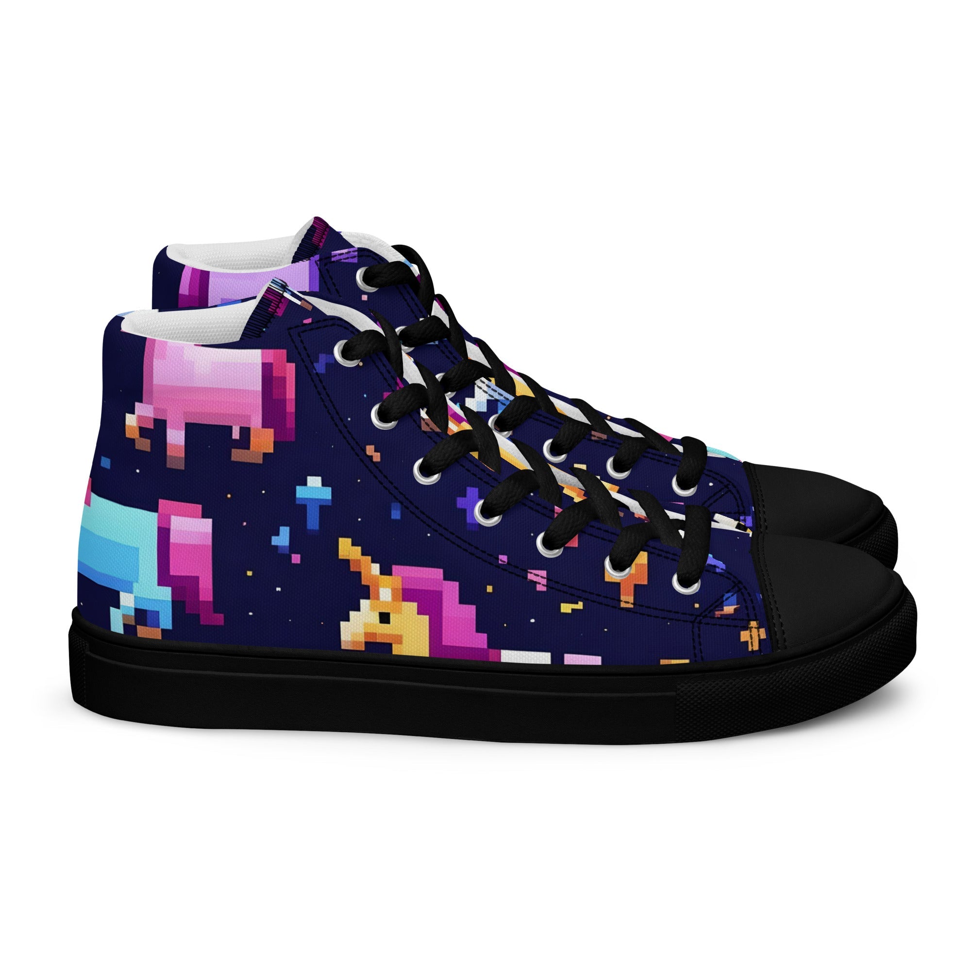 Women’s 8 - Bit Unicorn High Top - Fuerza Athletics