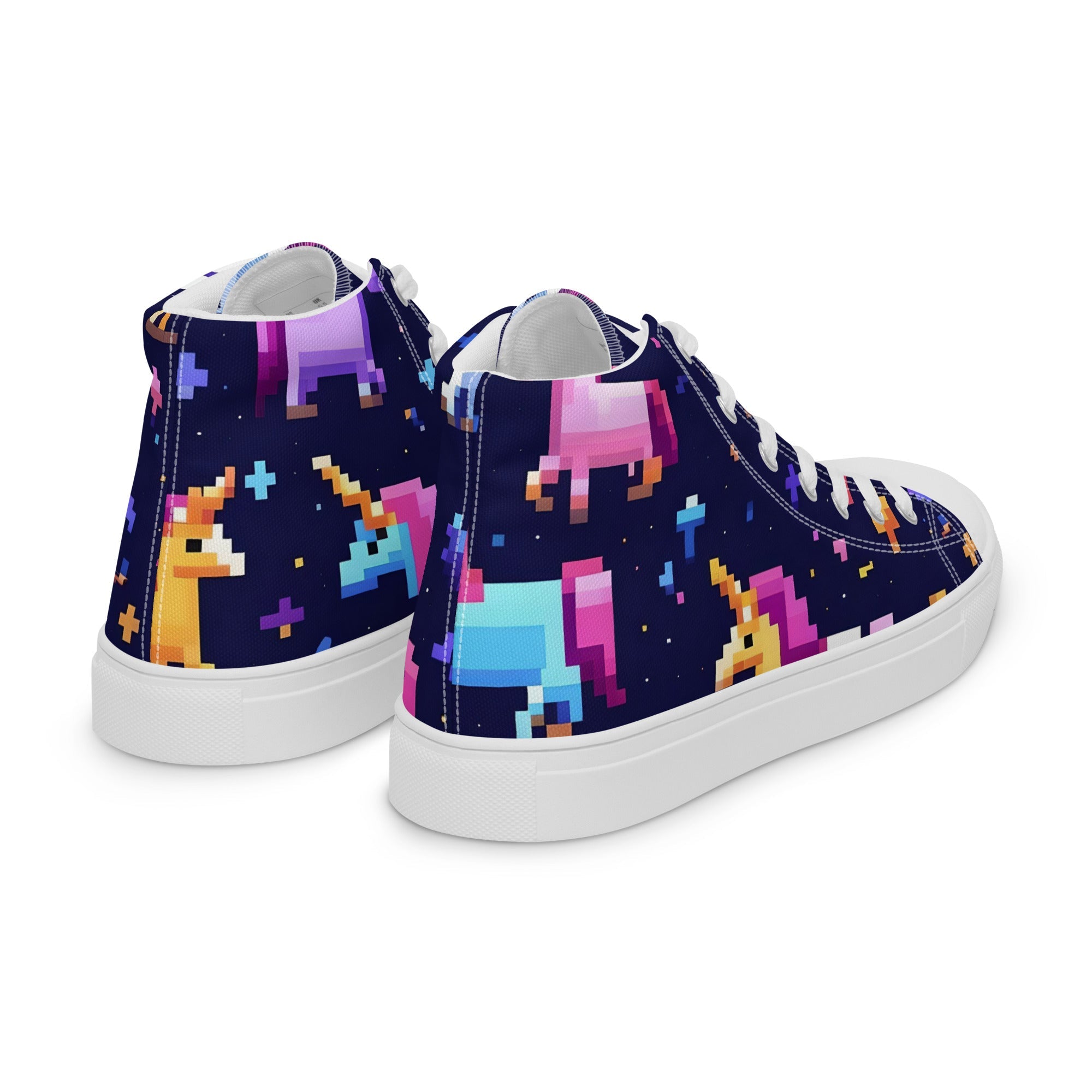 Women’s 8 - Bit Unicorn High Top - Fuerza Athletics