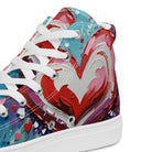 Women’s Acrylic Heart High Top's - Fuerza Athletics