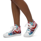 Women’s Acrylic Heart High Top's - Fuerza Athletics