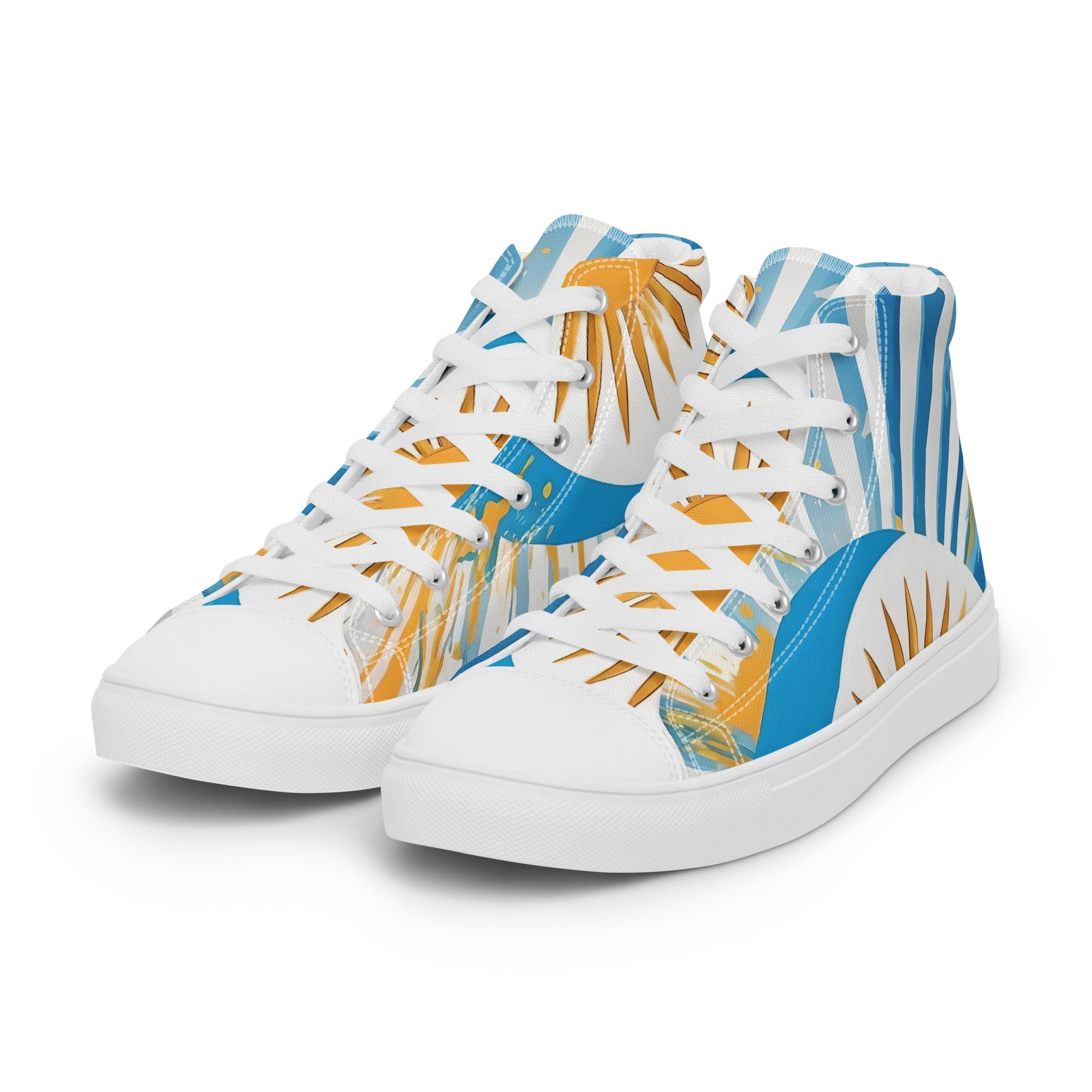 Women’s Argentina high top canvas shoes - Fuerza Athletics