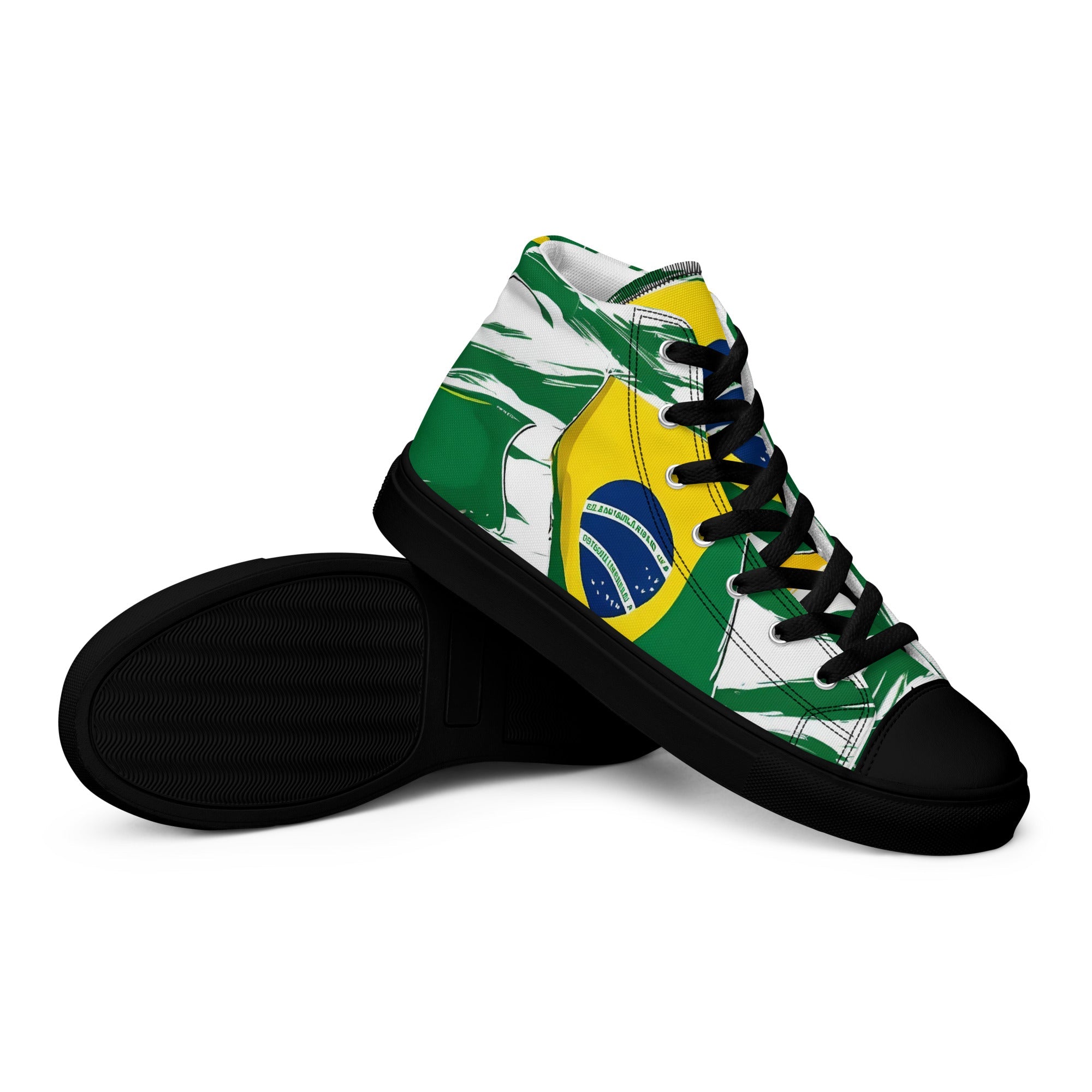 Women’s Brazil high top canvas shoes - Fuerza Athletics