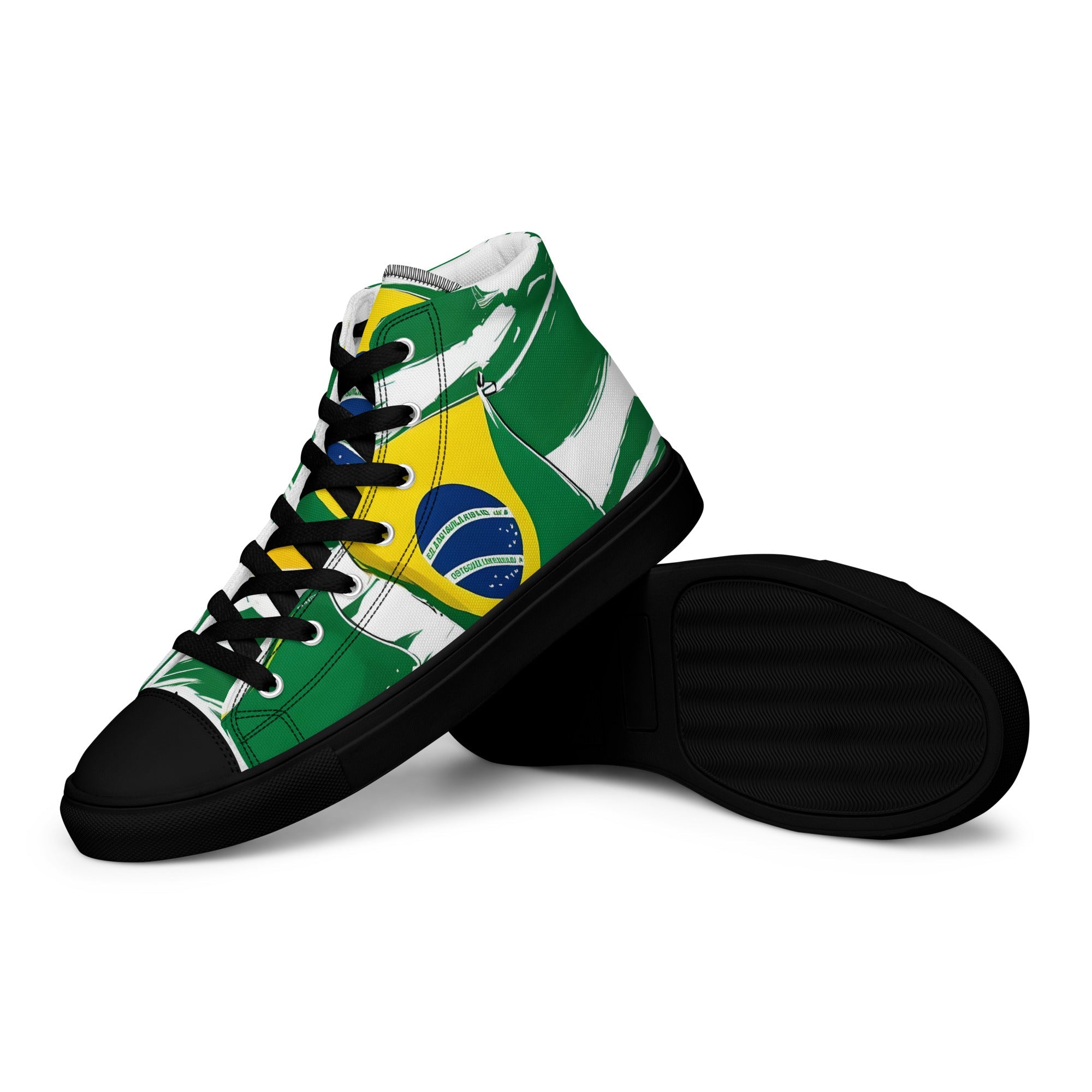 Women’s Brazil high top canvas shoes - Fuerza Athletics