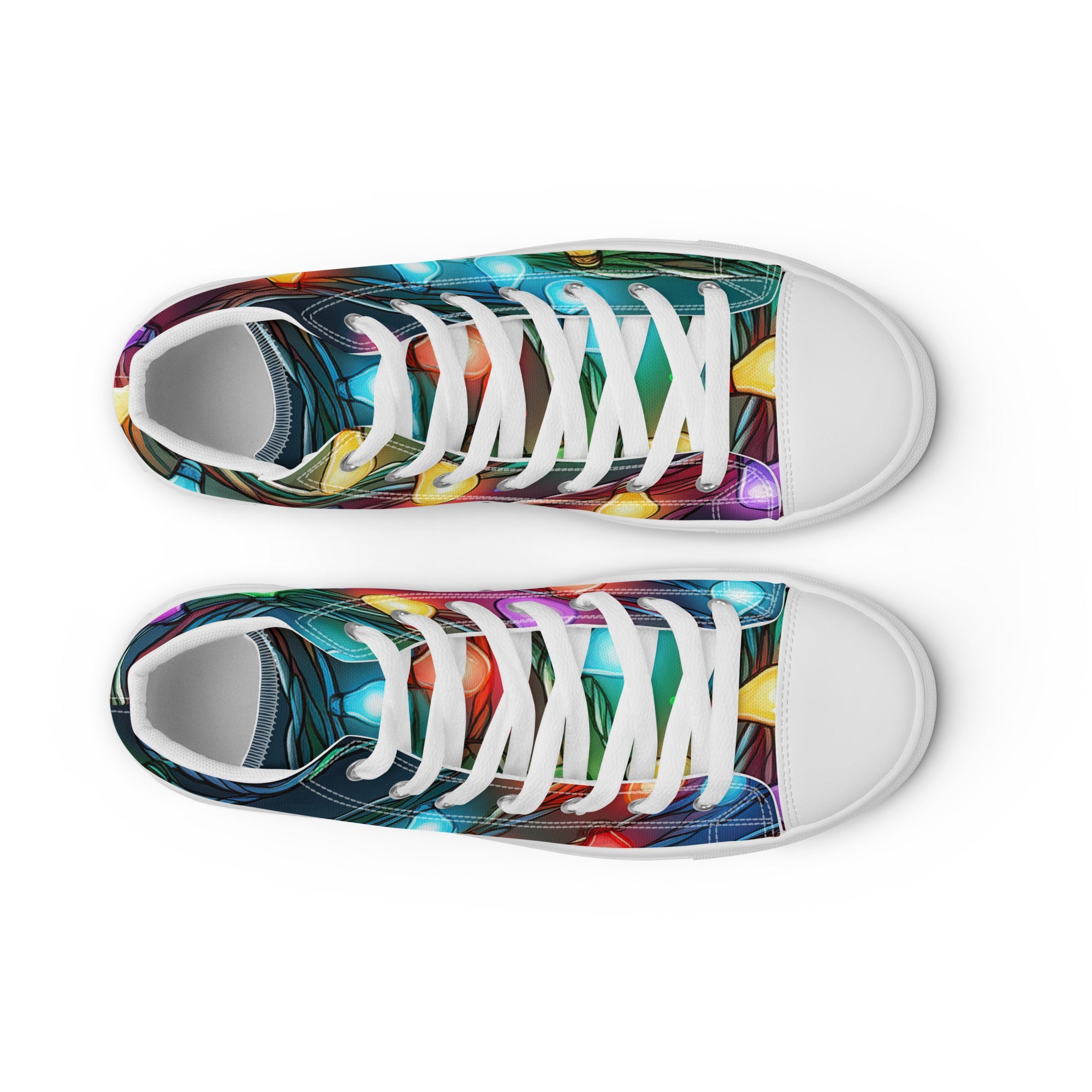 Women’s Christmas Light High Top - Fuerza Athletics