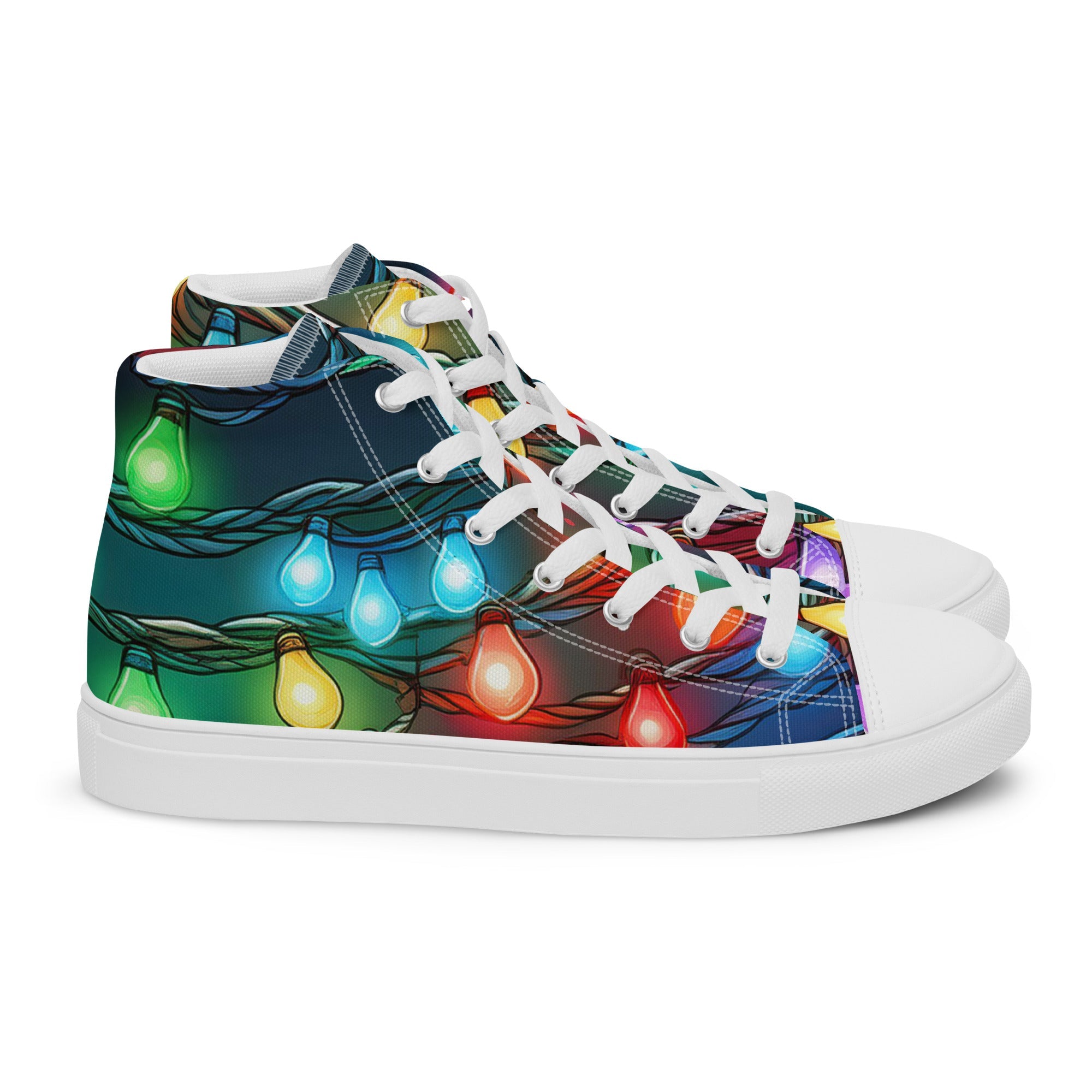 Women’s Christmas Light High Top - Fuerza Athletics