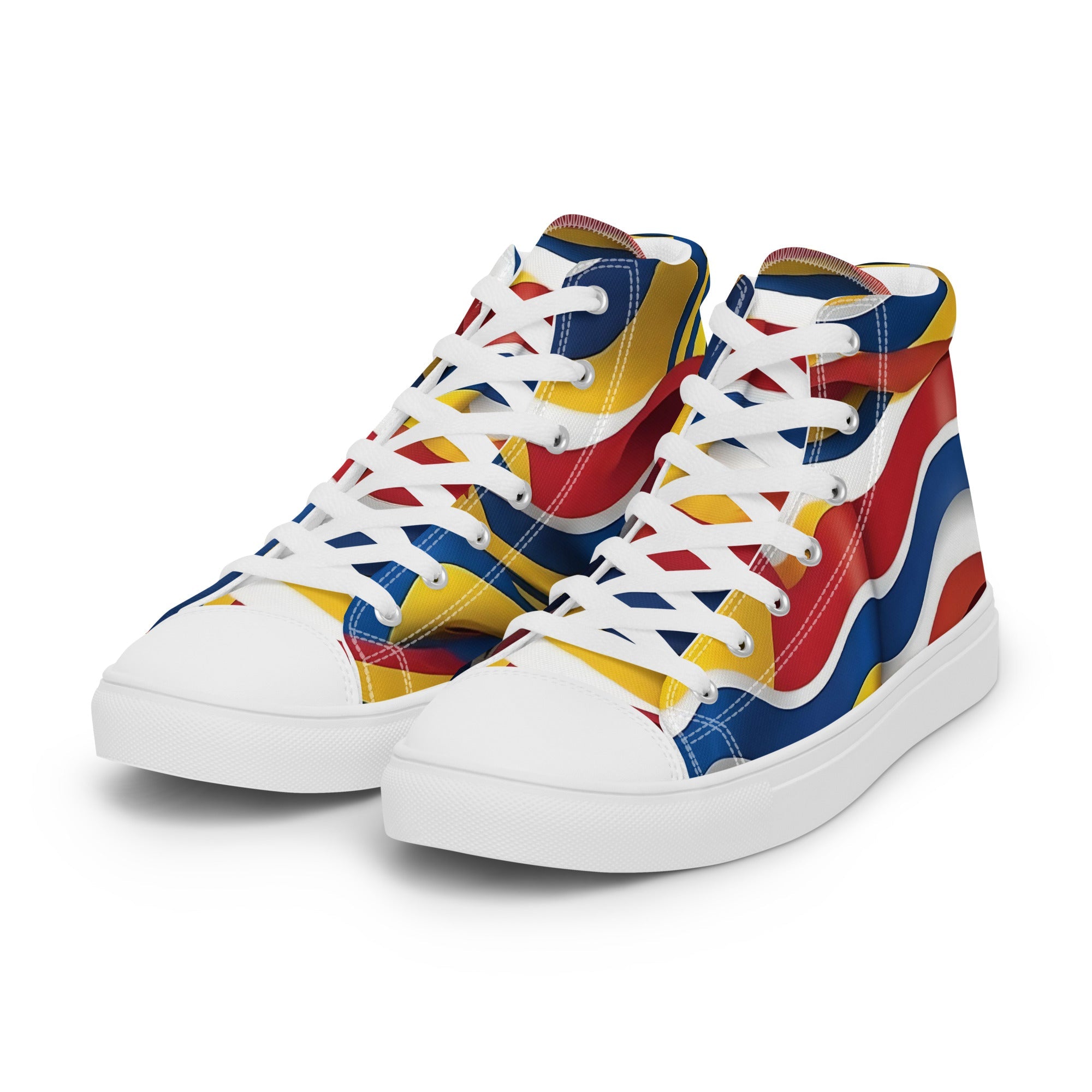 Women’s Colombia high top canvas shoes - Fuerza Athletics