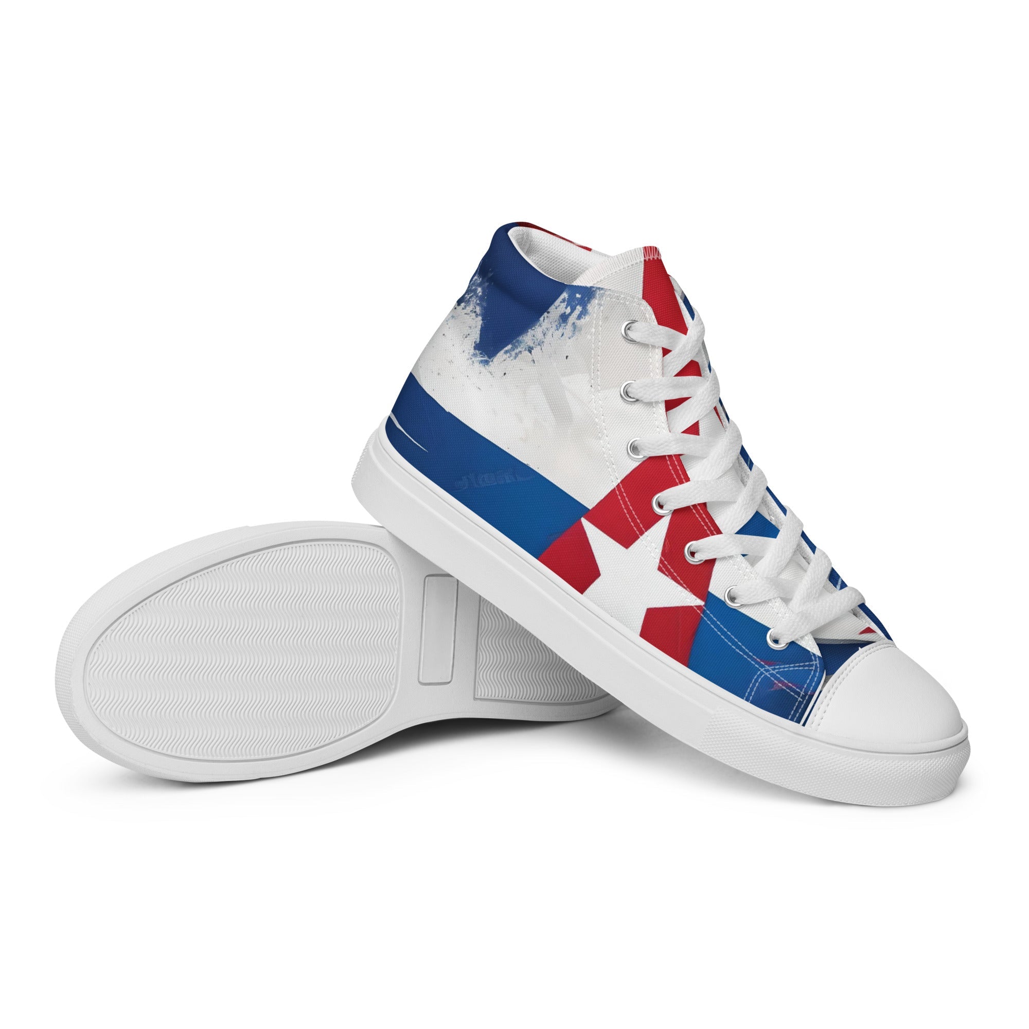 Women’s Cuba high top canvas shoes - Fuerza Athletics