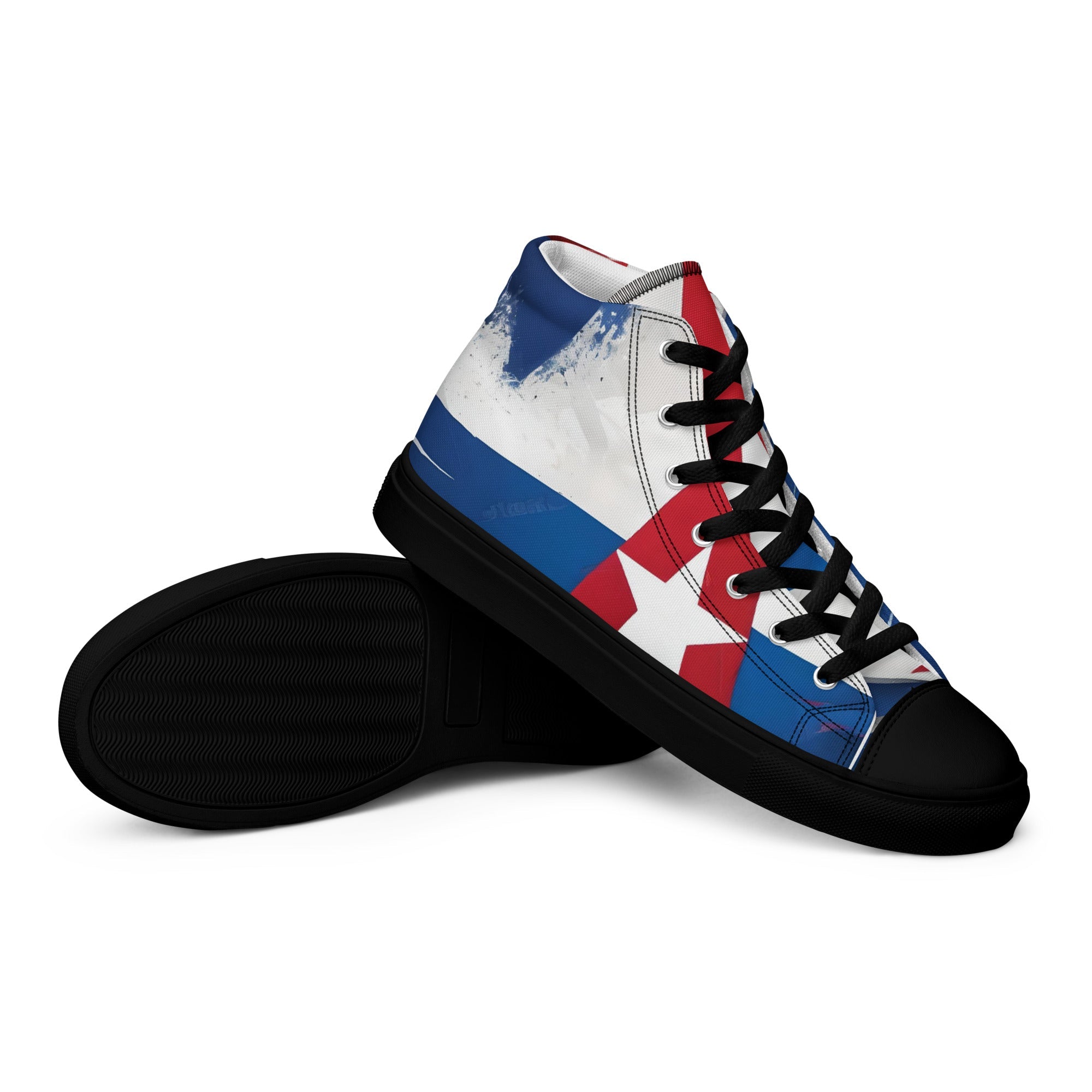 Women’s Cuba high top canvas shoes - Fuerza Athletics