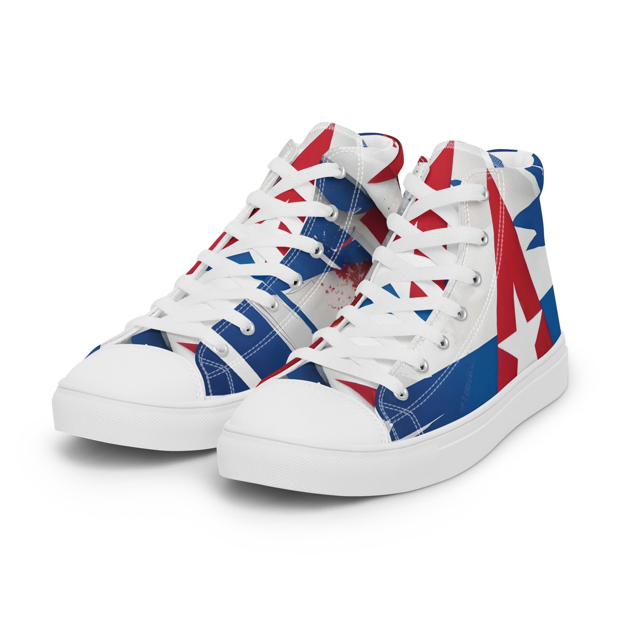 Women’s Cuba high top canvas shoes - Fuerza Athletics